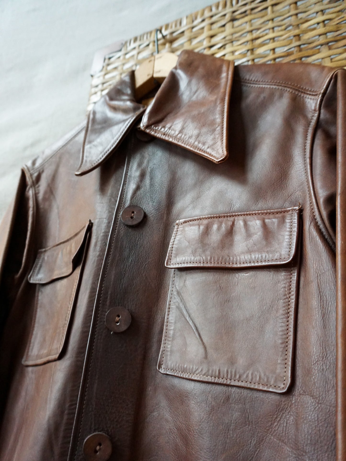 Walter Dyer Leather Jacket—[M/L]