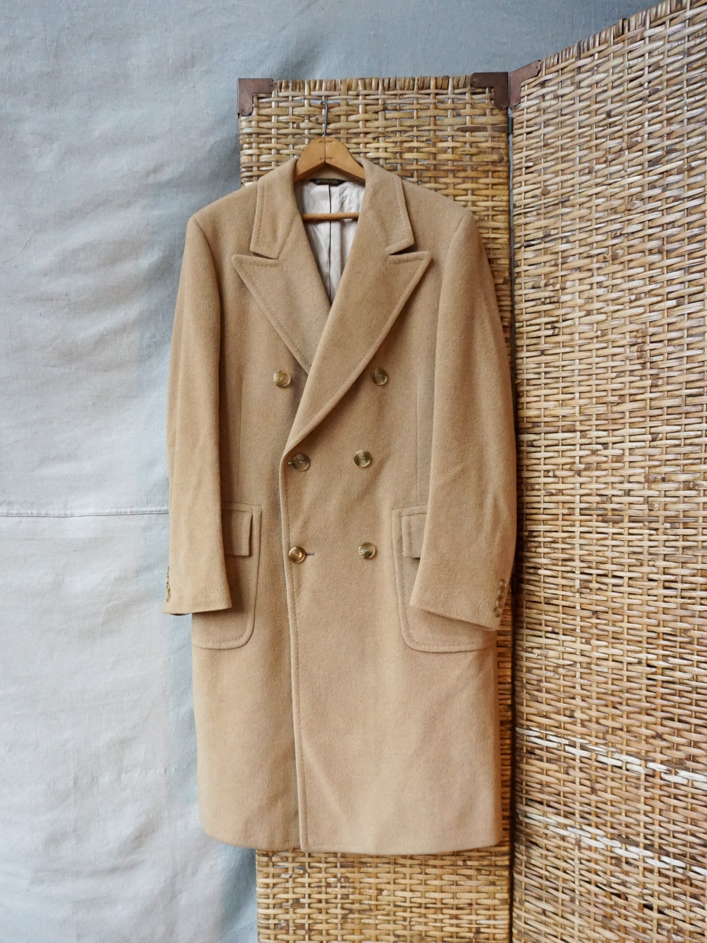 Saks Fifth Ave Wool Overcoat—[L]