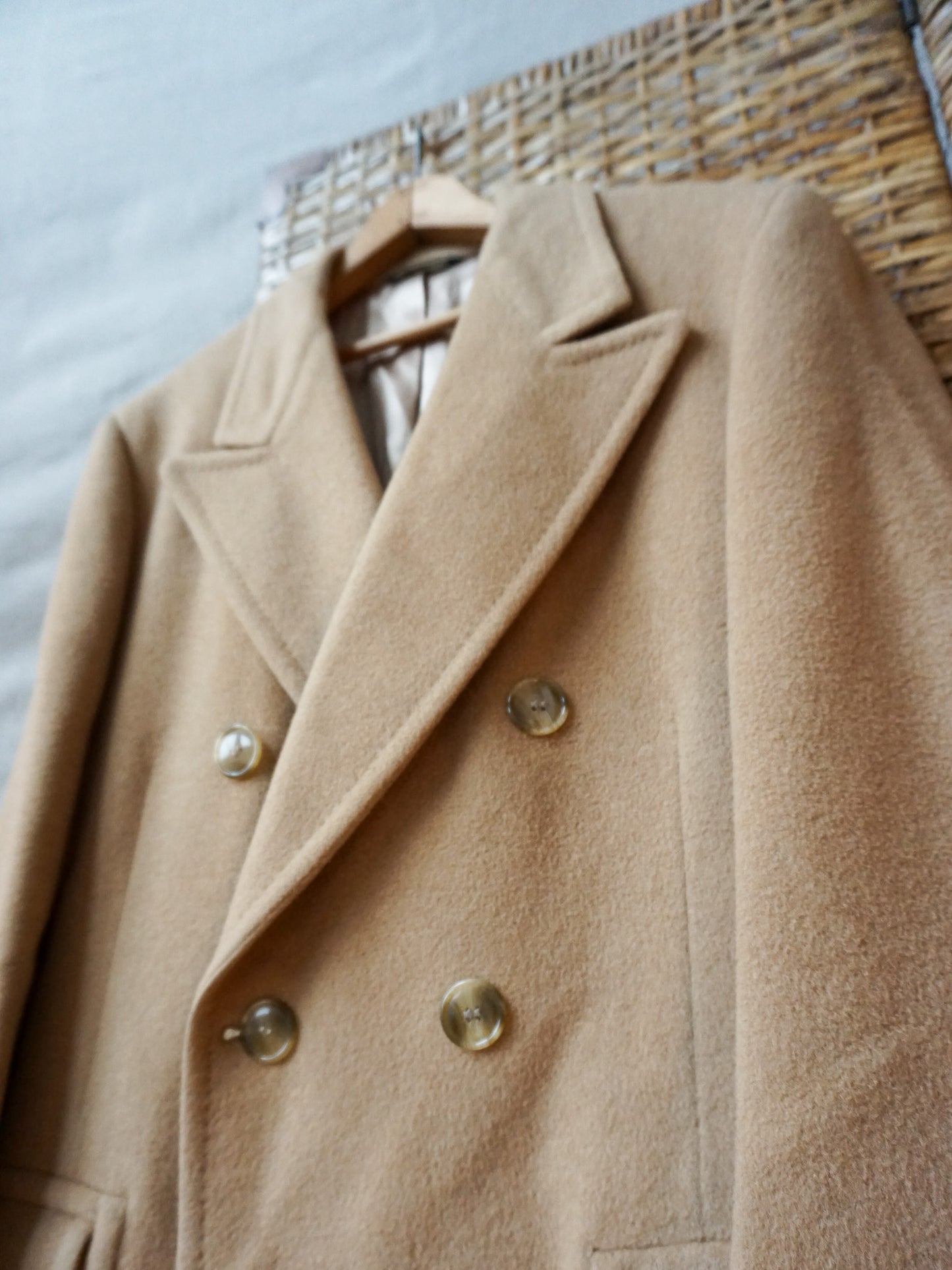 Saks Fifth Ave Wool Overcoat—[L]