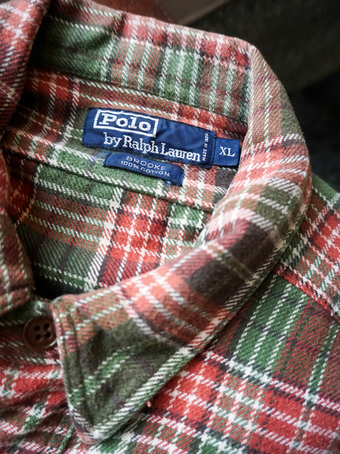 Polo Ralph Lauren Brooke Flannel Shirt—[XXL]