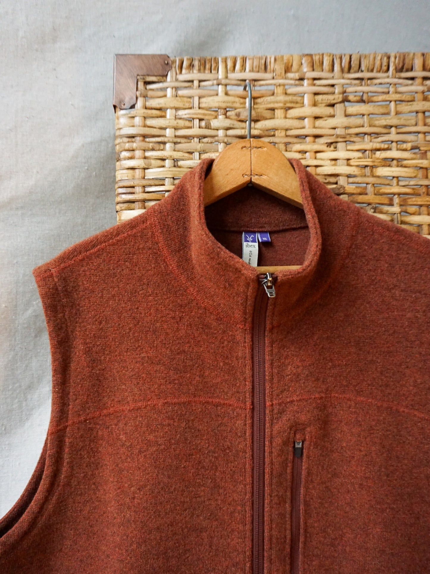 Ibex Wool Vest—[XL]