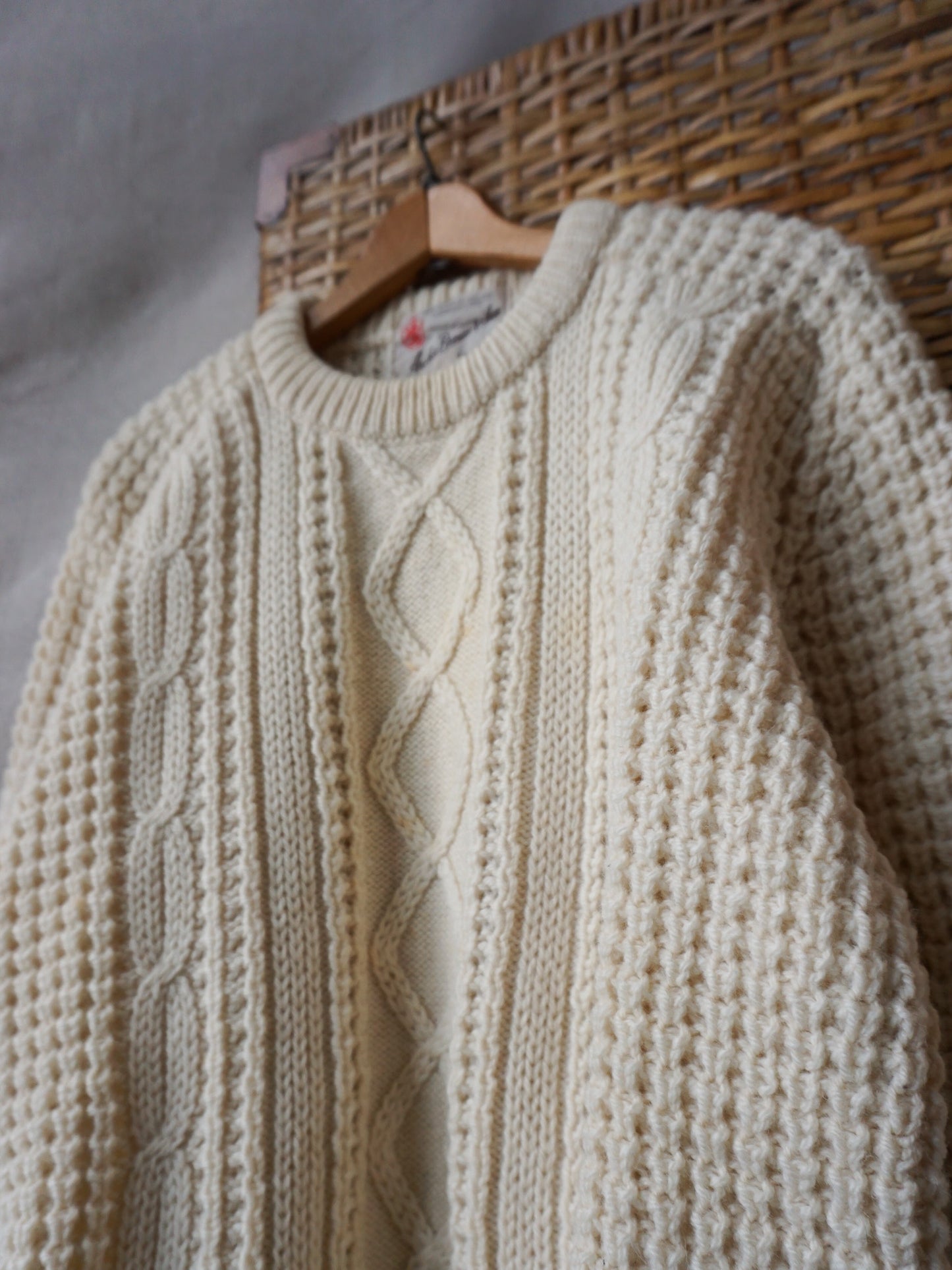 Archie Brown & Son Aran Sweater—[L]