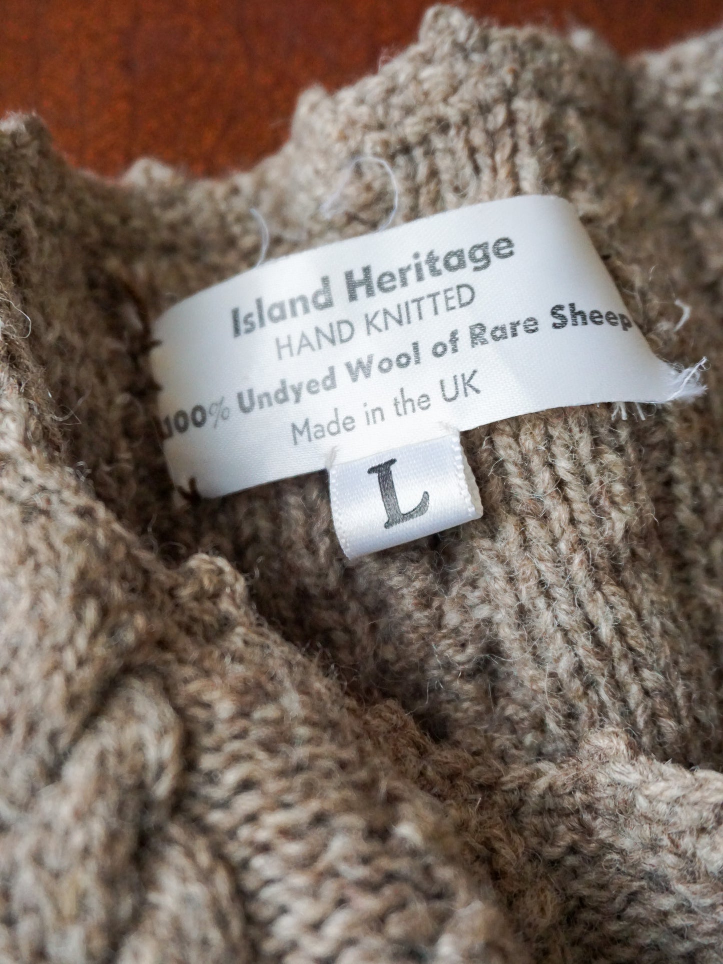 Island Heritage Hand Knit Sweater—[L]
