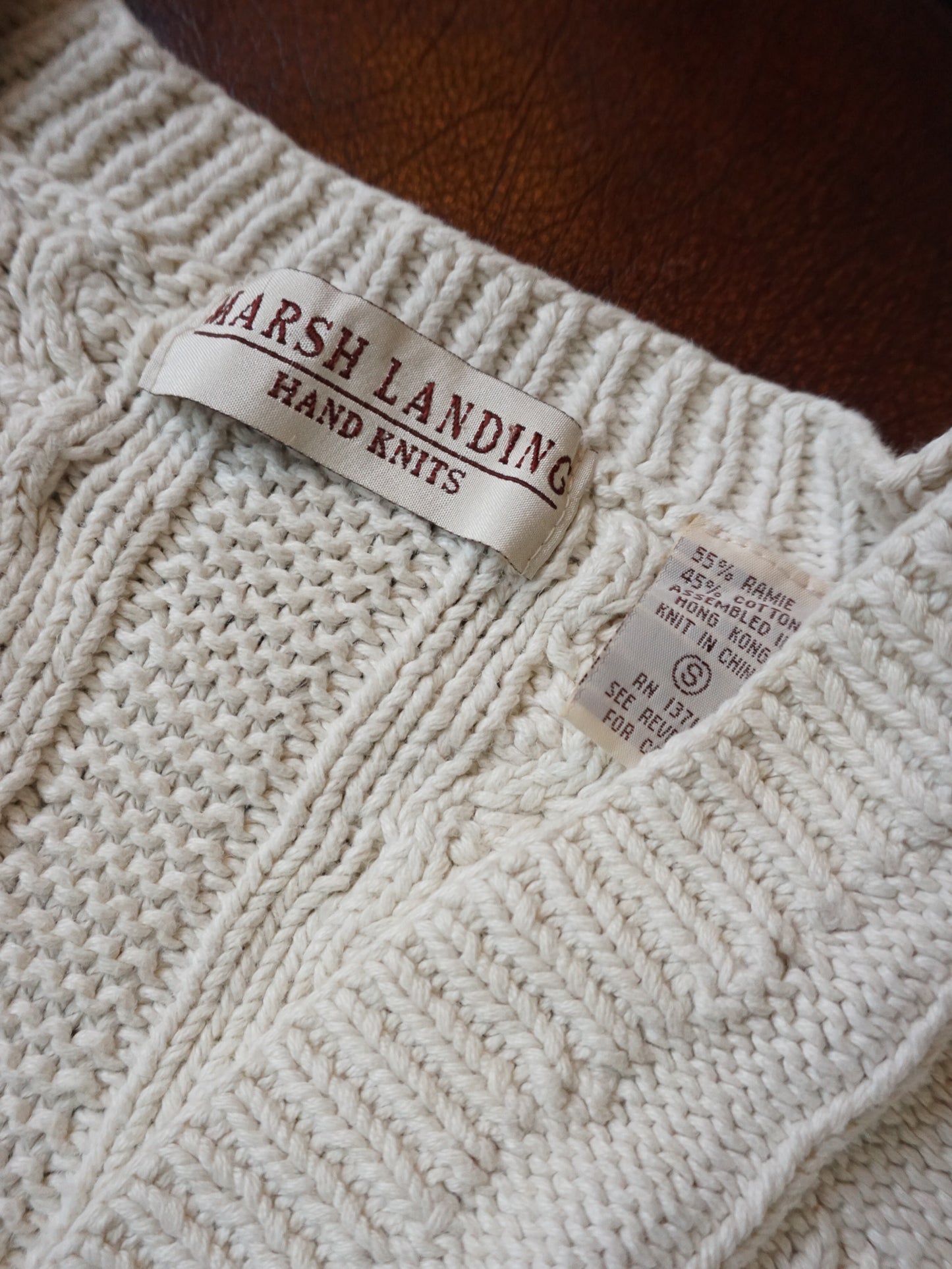 Marsh Landing Hand Knit Cardigan—[M/L]