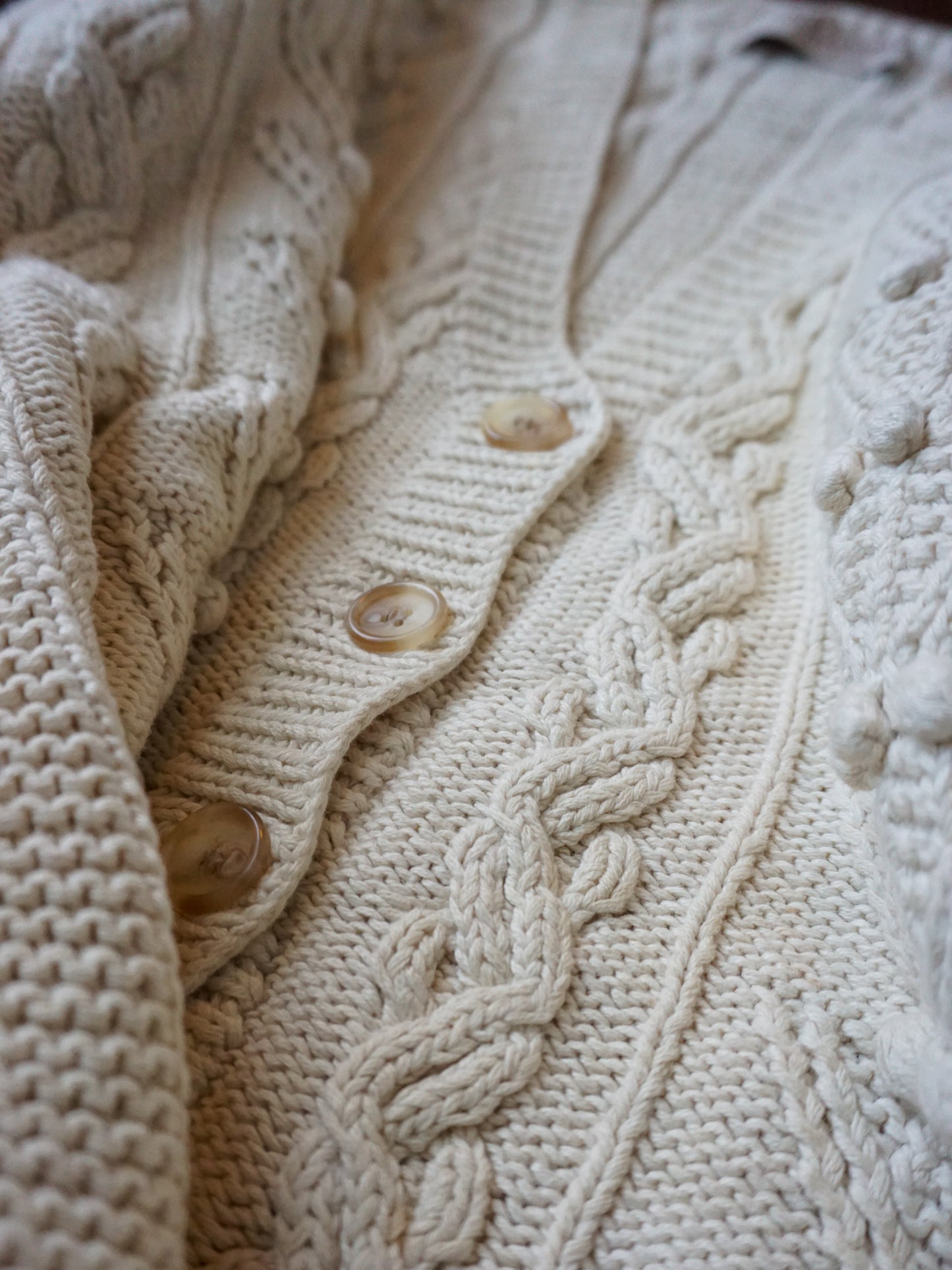 Marsh Landing Hand Knit Cardigan—[M/L]