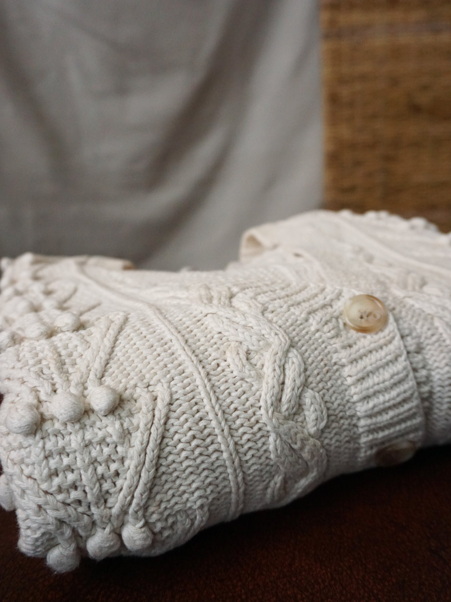 Marsh Landing Hand Knit Cardigan—[M/L]