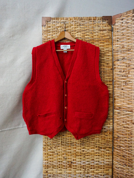 Orvis Wool Wool Vest—[L]