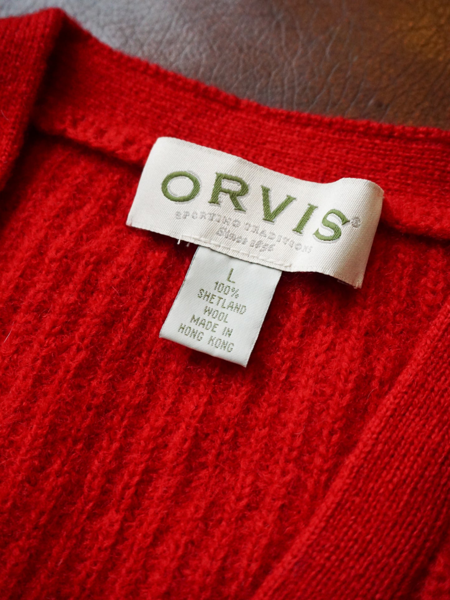 Orvis Wool Wool Vest—[L]