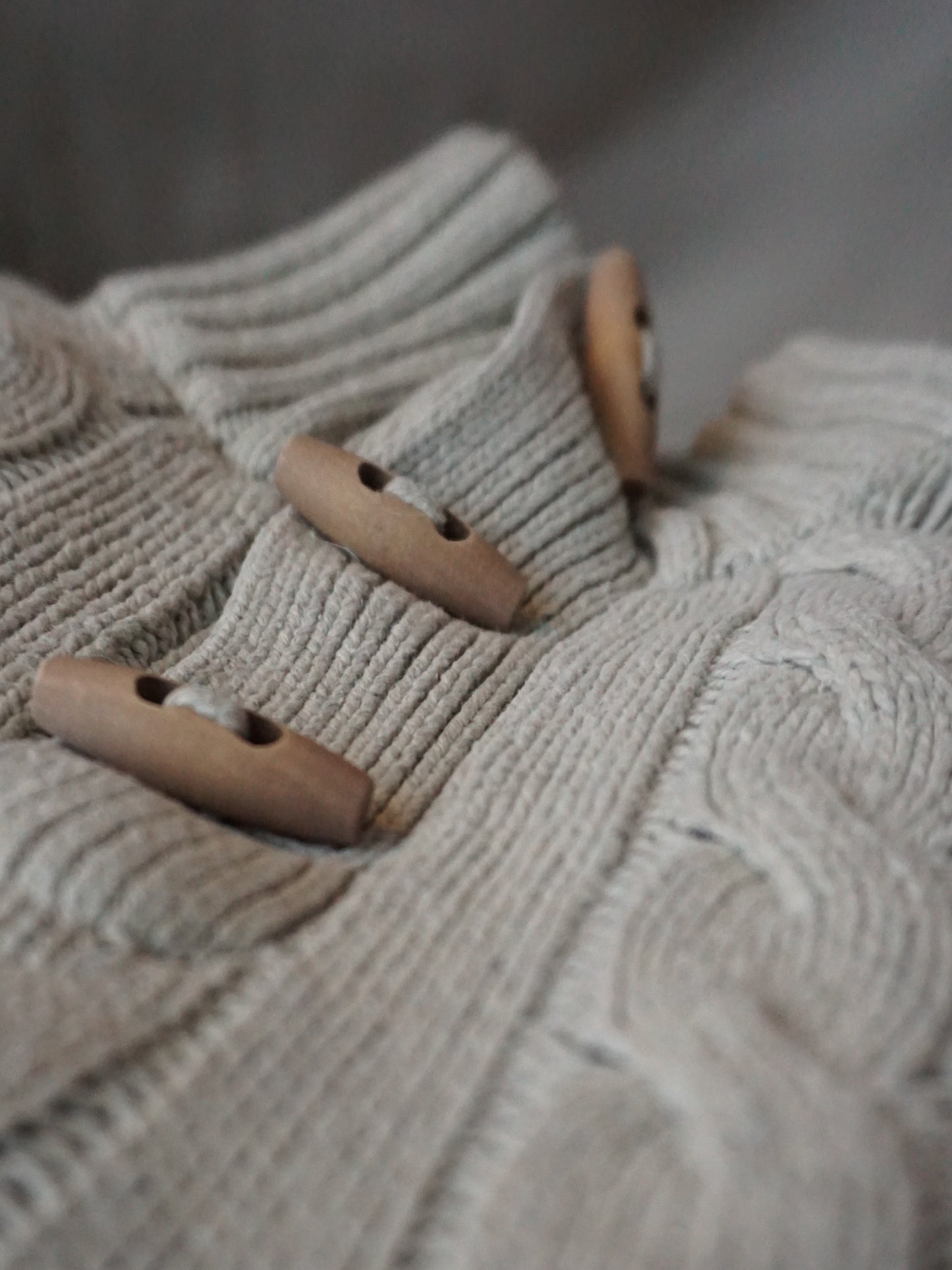 Polo Ralph Lauren Cable Knit Toggle Sweater—[L]