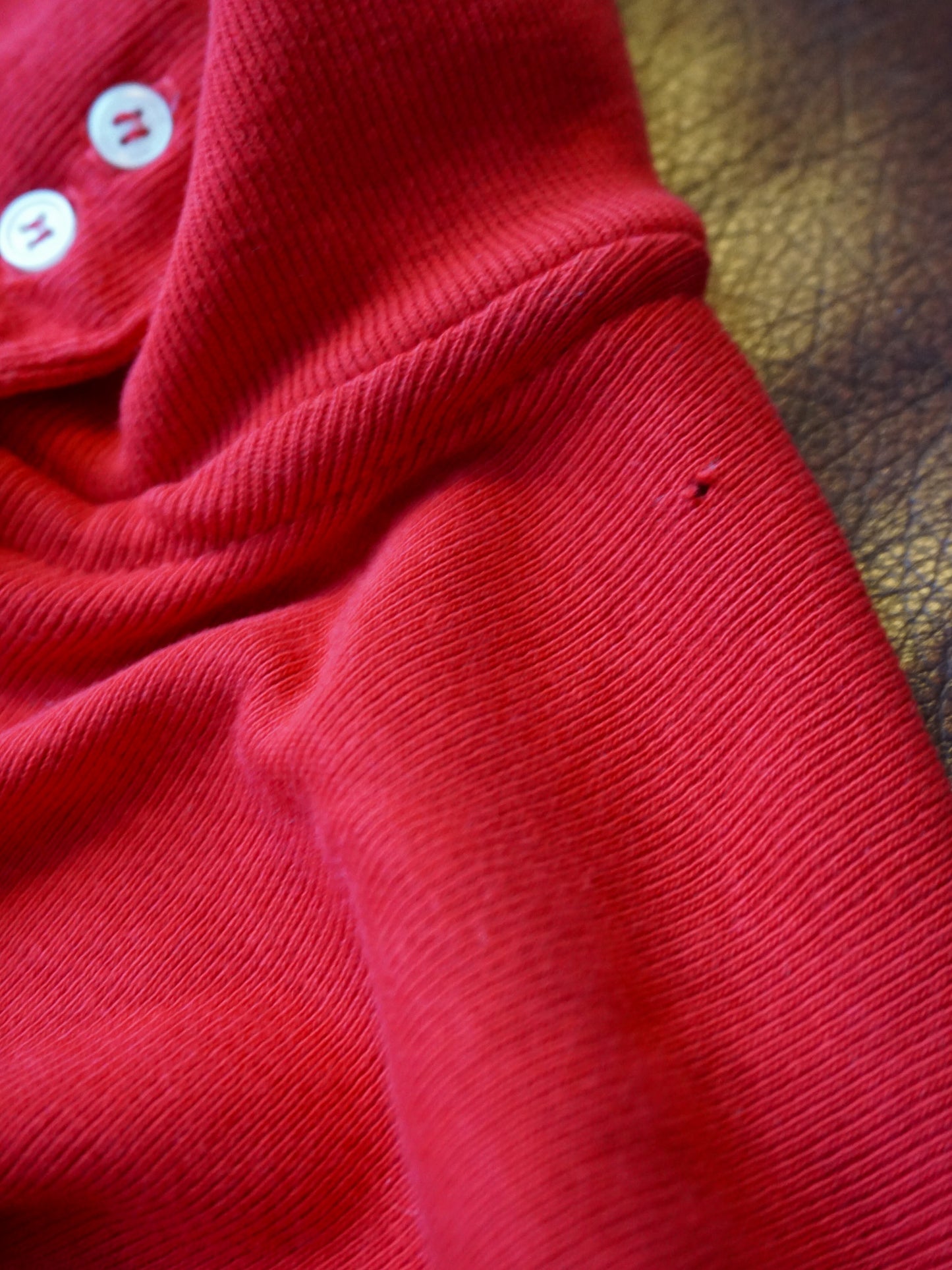 American Cottons Henley Mock—[S/M]