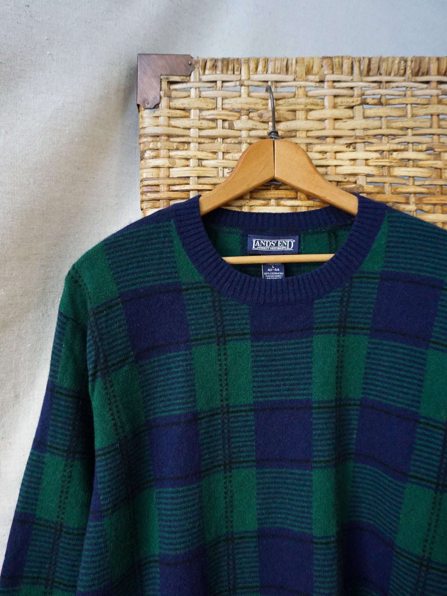 Lands' End Cashmere Knit—[L]