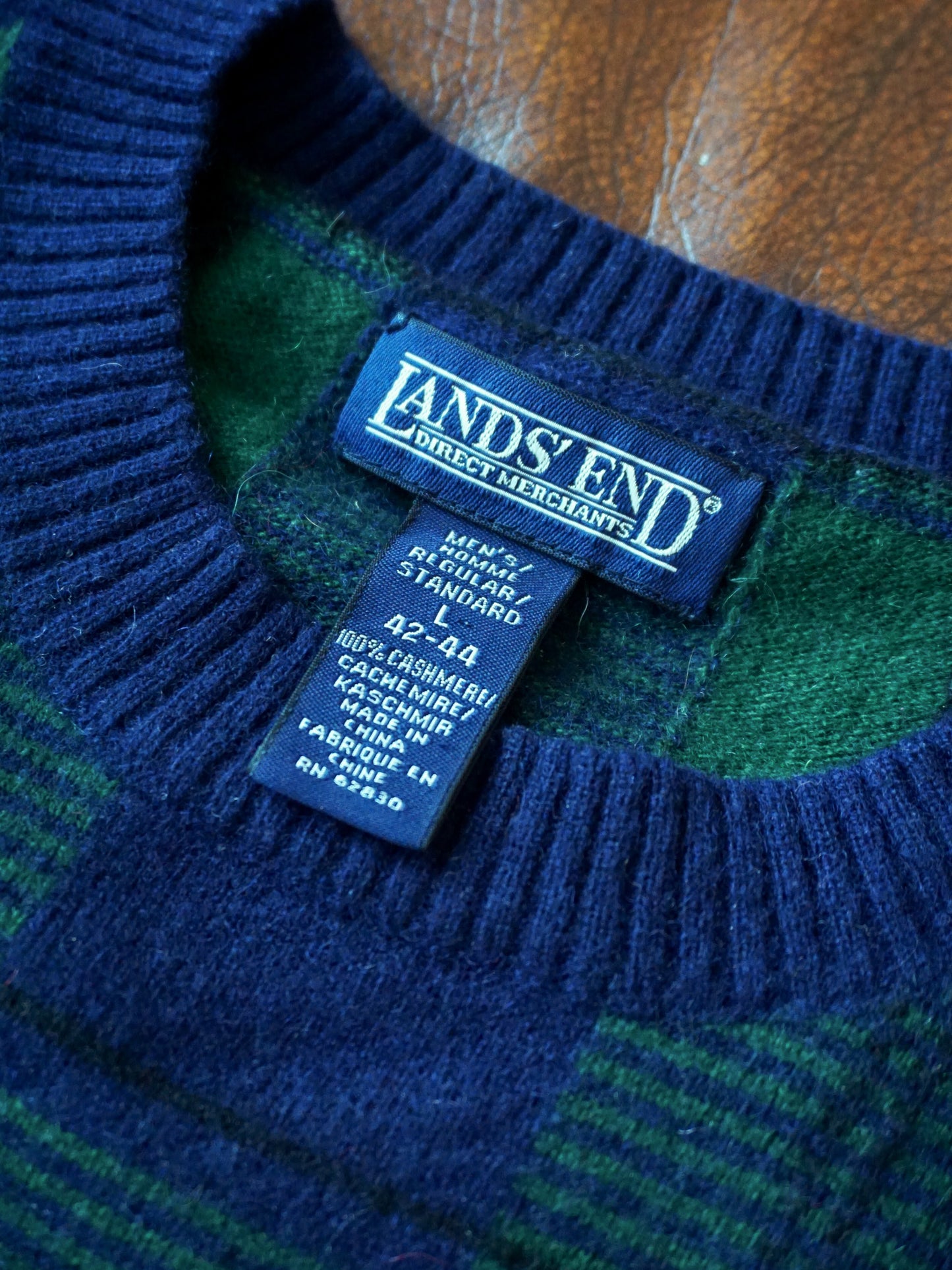 Lands' End Cashmere Knit—[L]