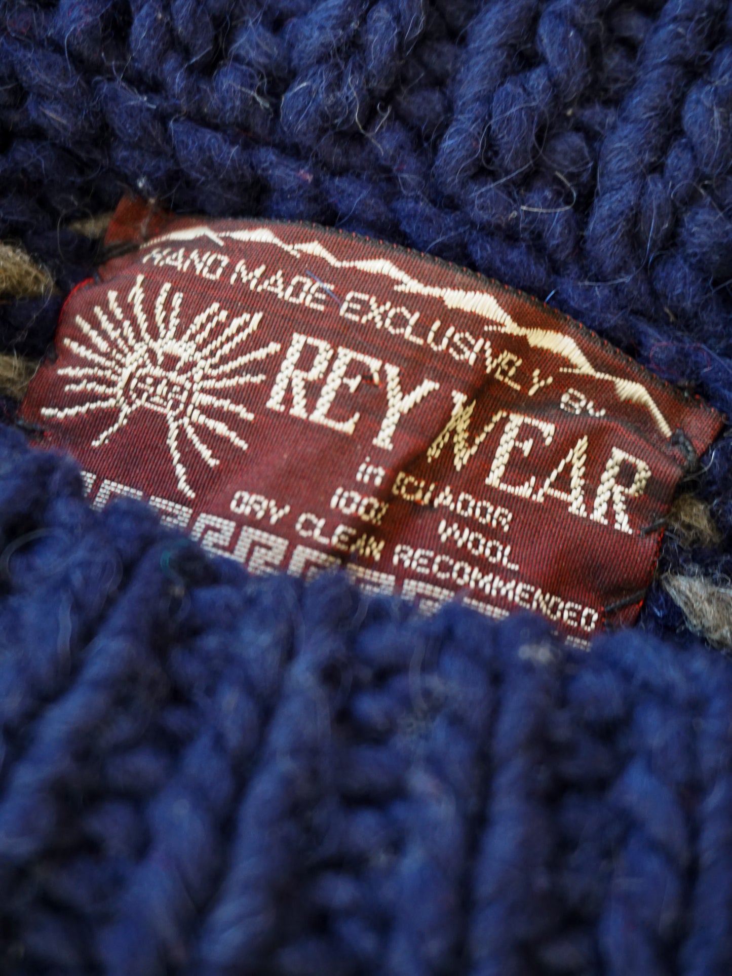 Rey Wear Chunky Wool Sweater—[L/XL]