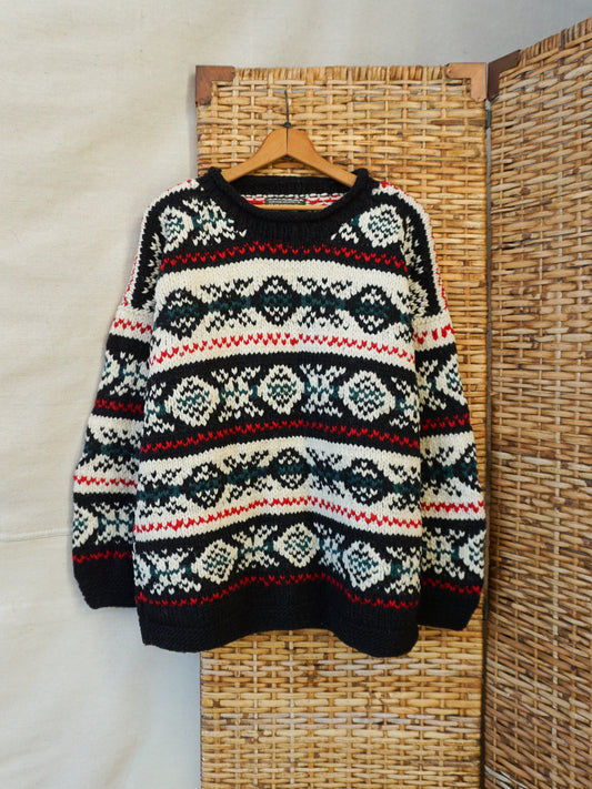 Rey Wear Chunky Rollneck Sweater—[XL]