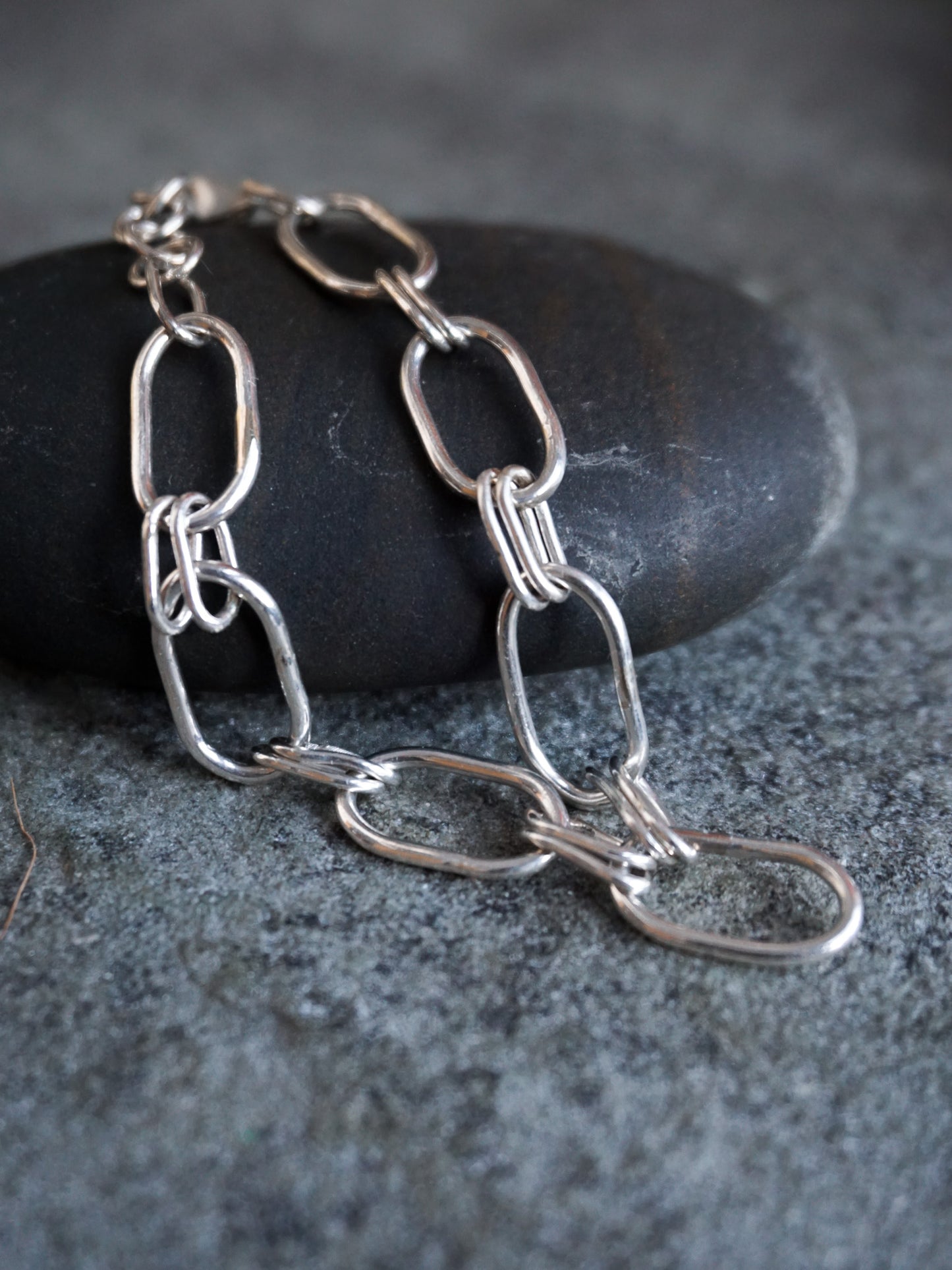 Oblong Link Bracelet