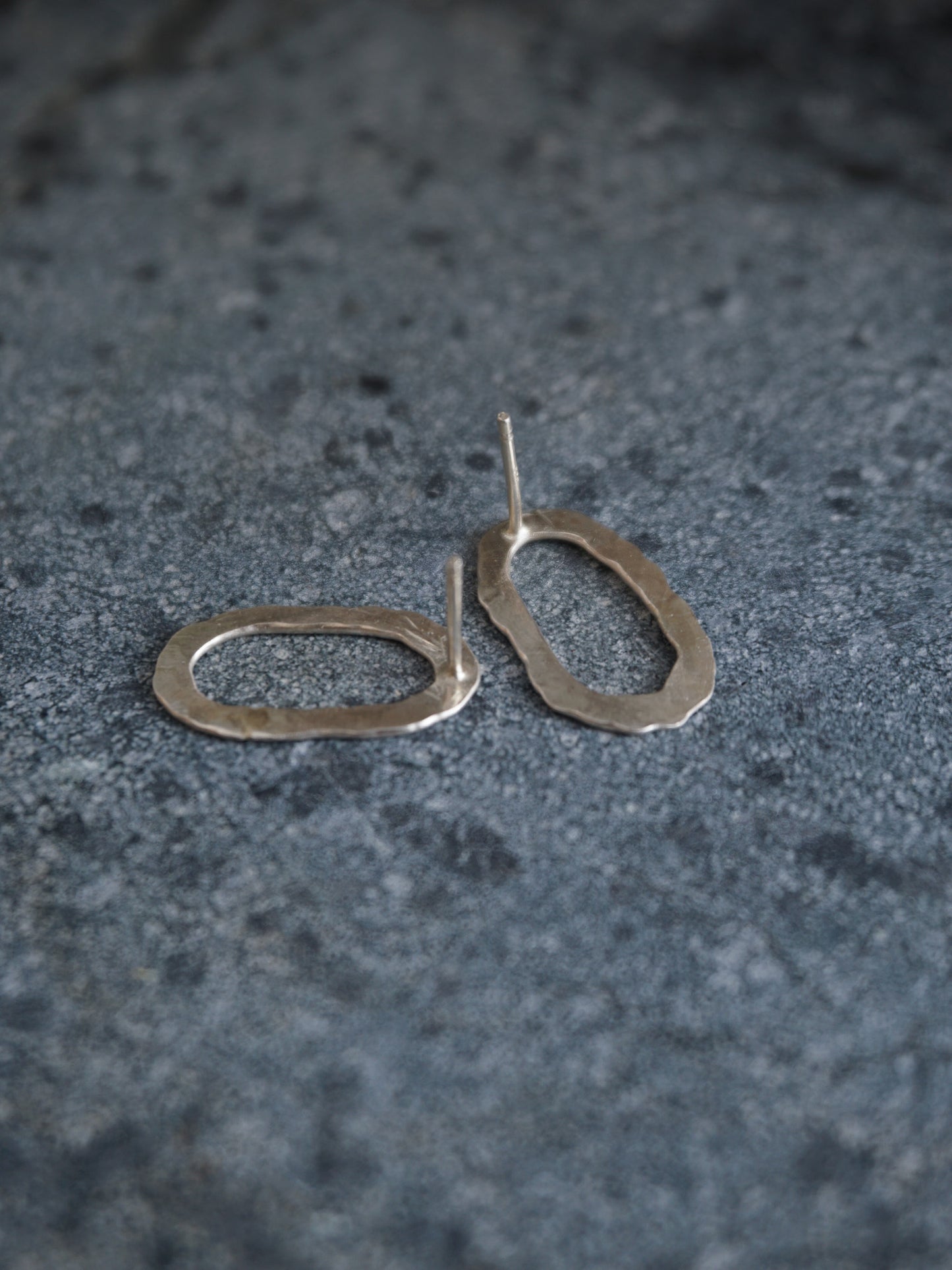Oblong Earrings—Matte