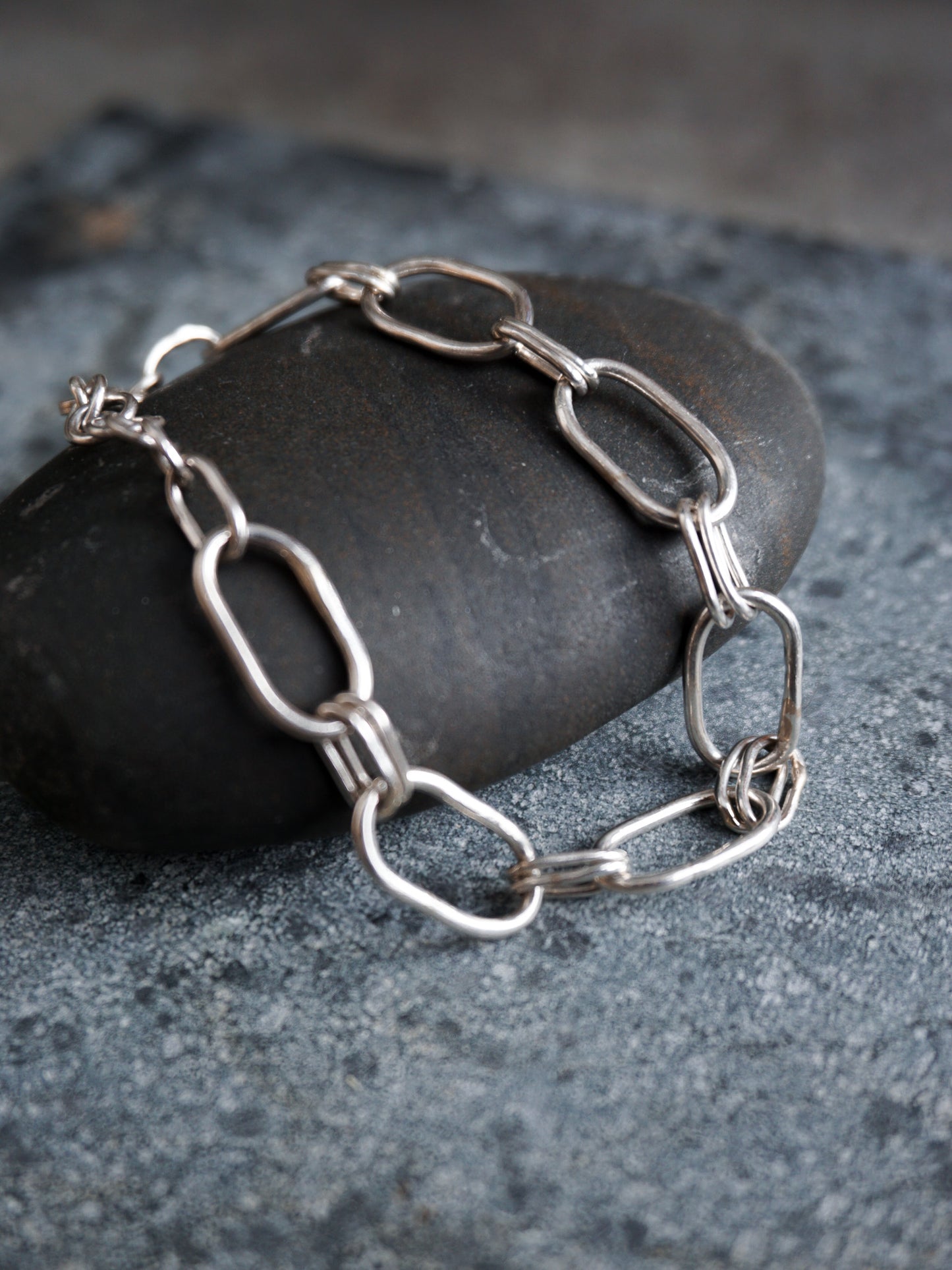 Oblong Link Bracelet