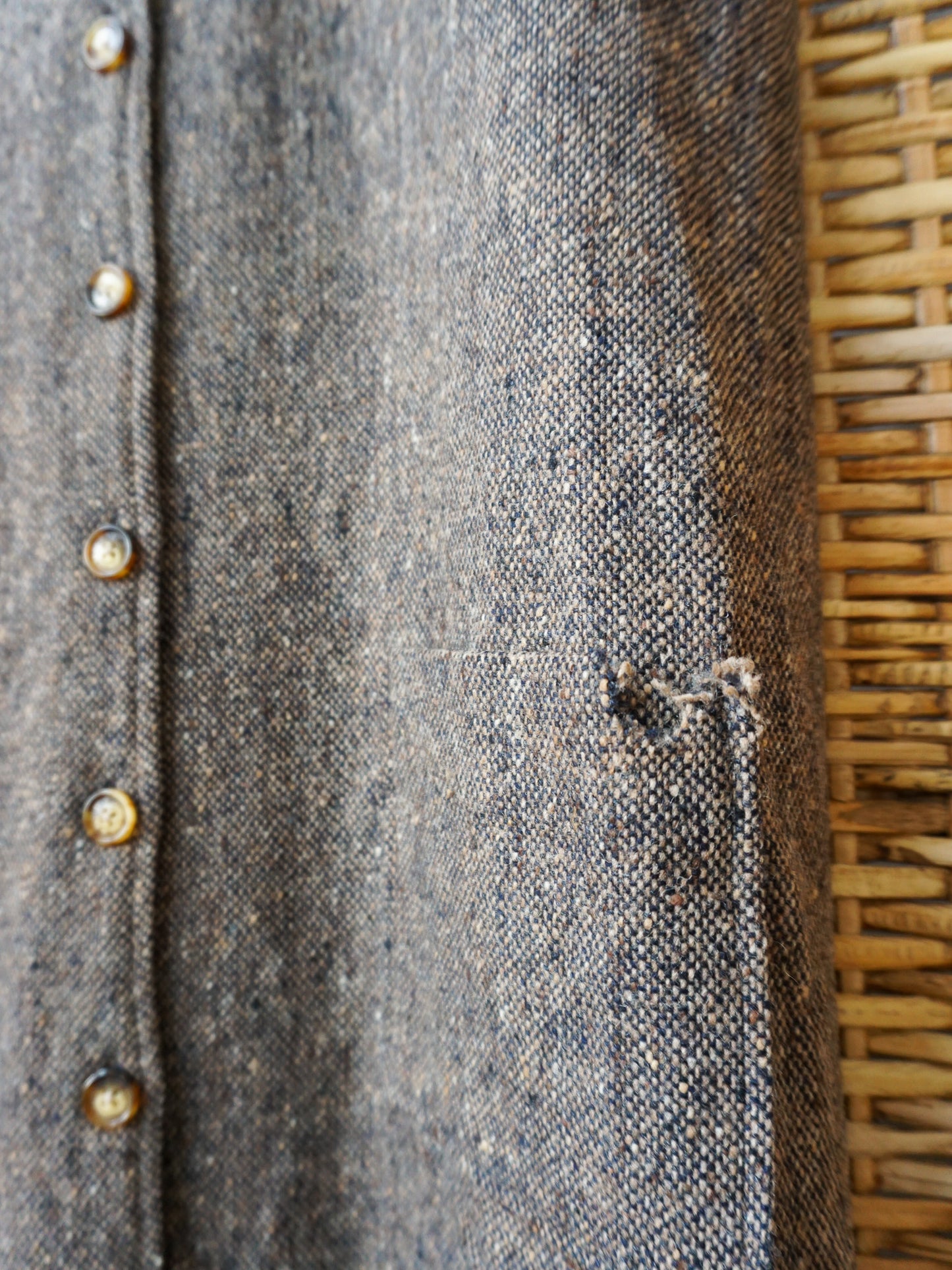 Orvis Wool Tweed Jumper Dress—[M/L]