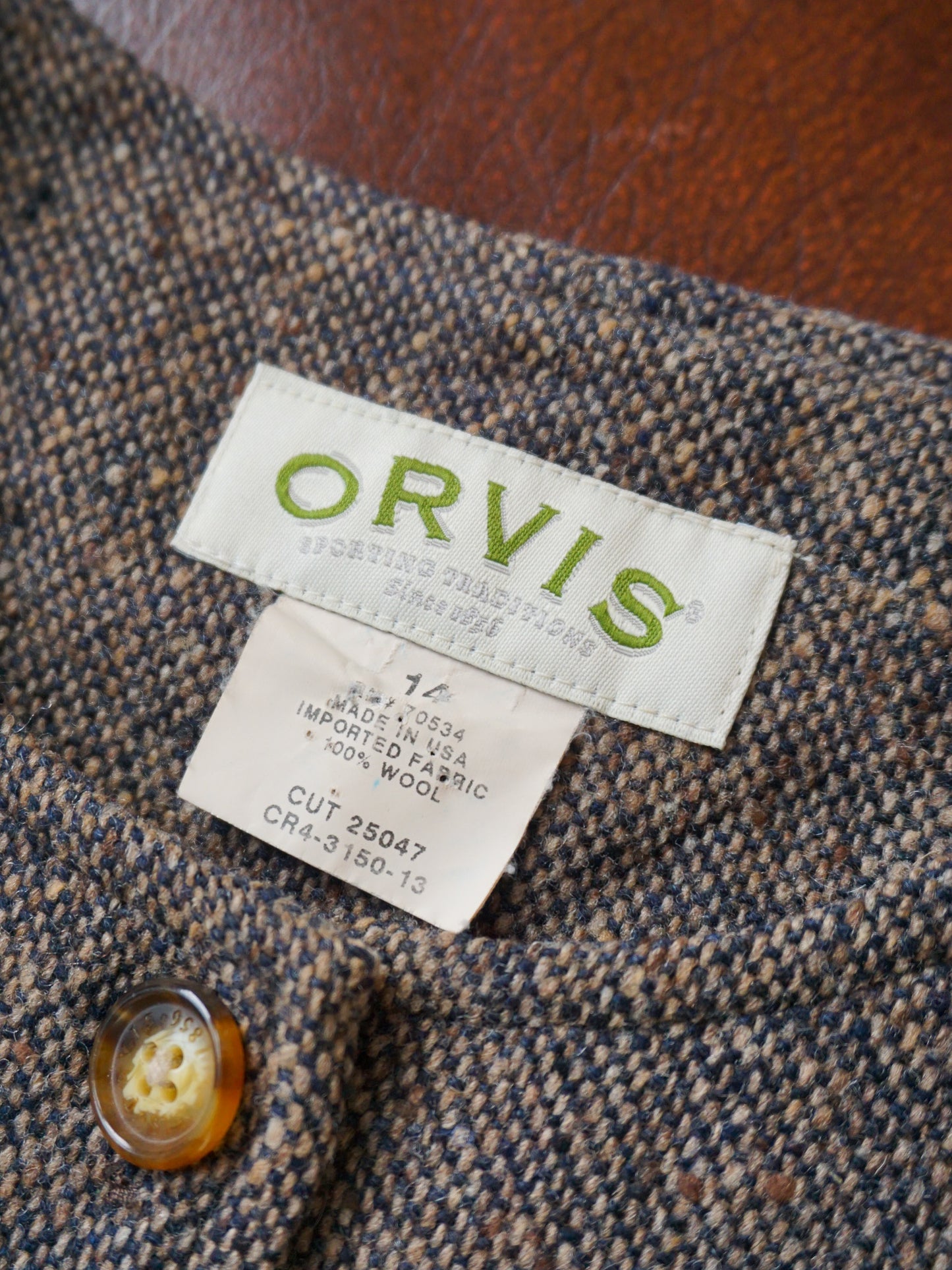 Orvis Wool Tweed Jumper Dress—[M/L]