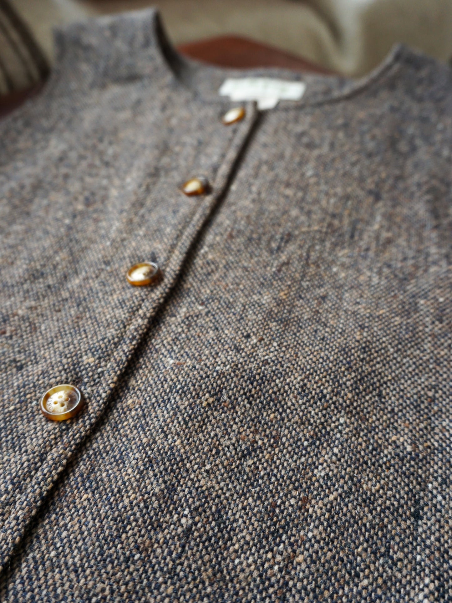 Orvis Wool Tweed Jumper Dress—[M/L]