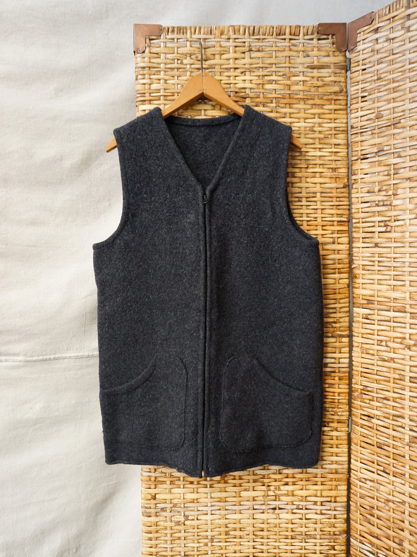 Handmade Wool Vest—[S]