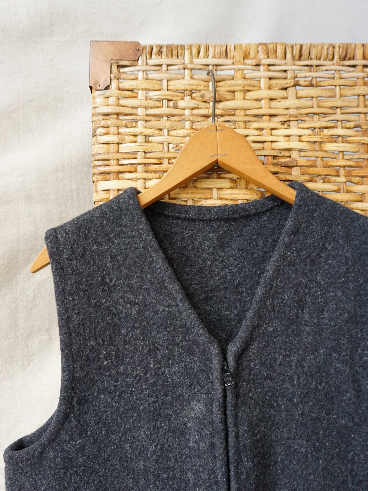 Handmade Wool Vest—[S]