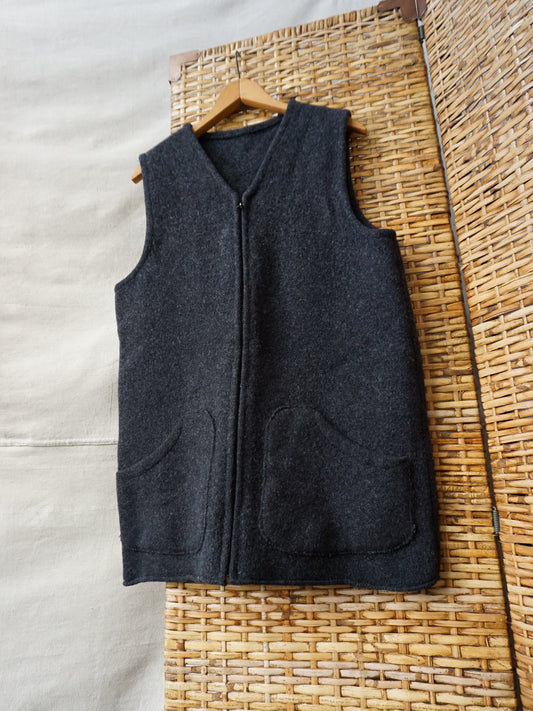 Handmade Wool Vest—[S]