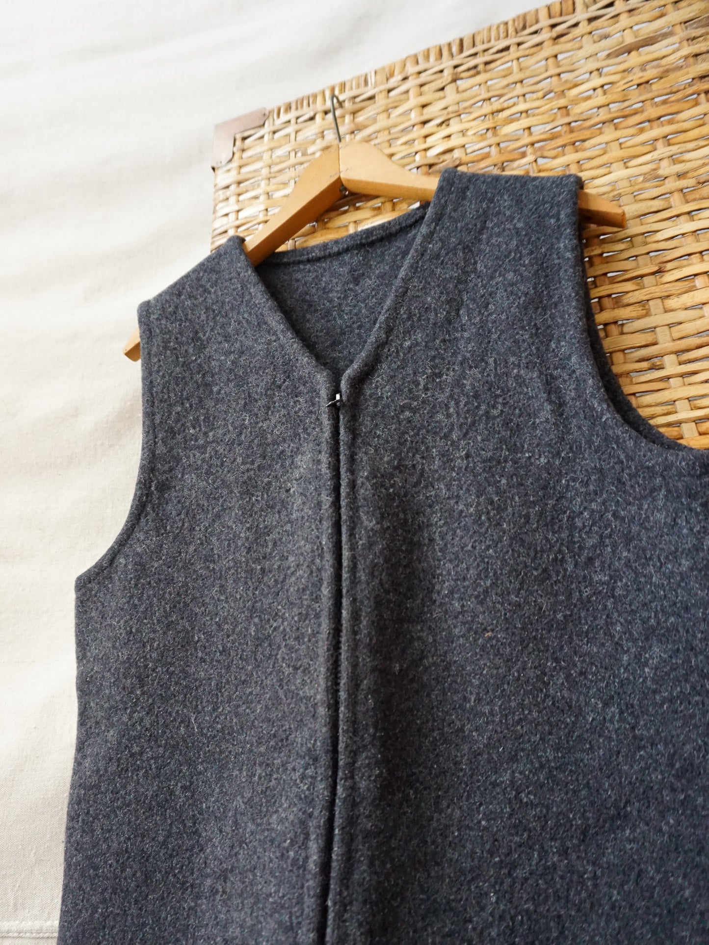 Handmade Wool Vest—[S]