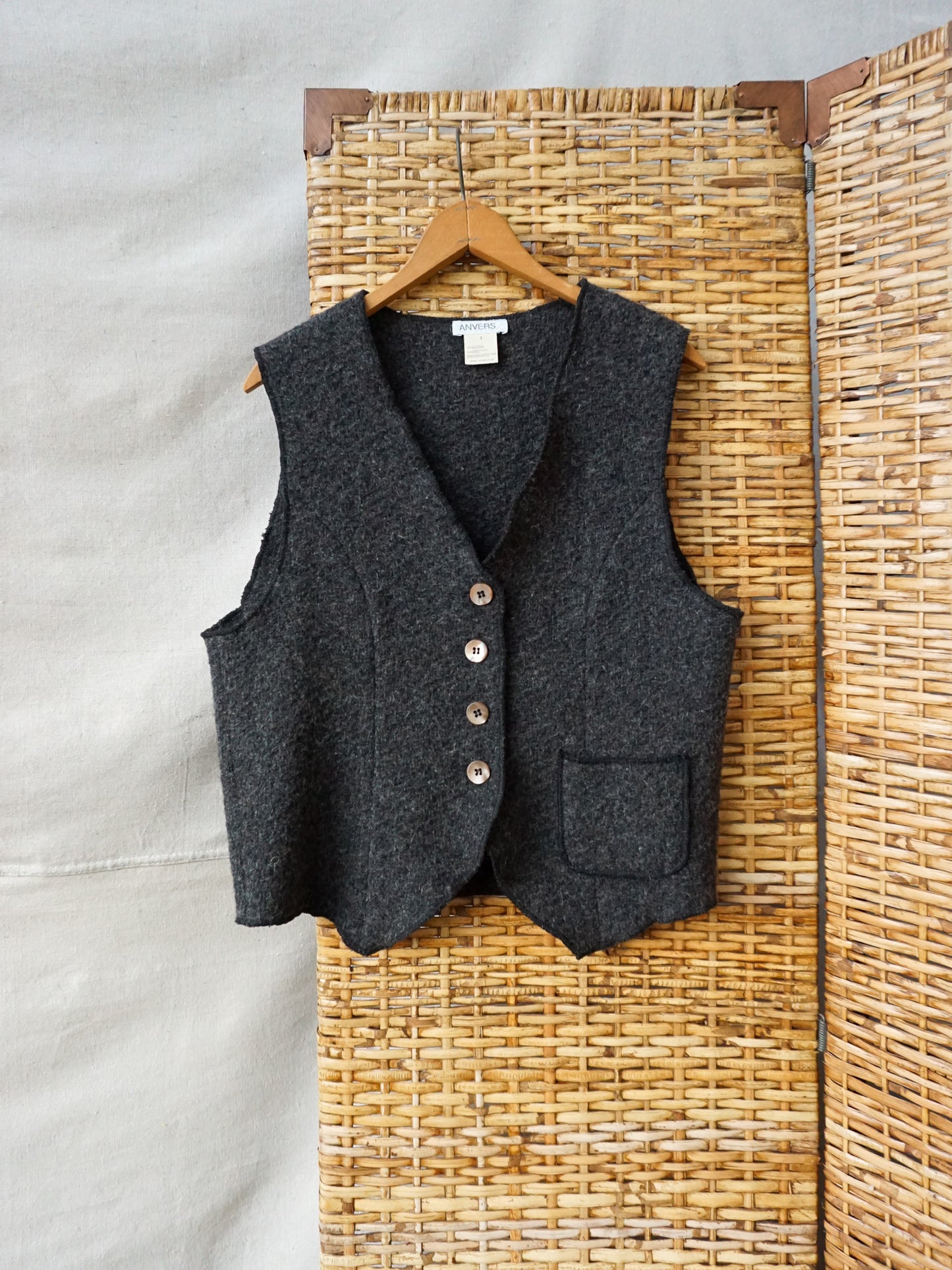 Anvers Wool Vest—[S/M]