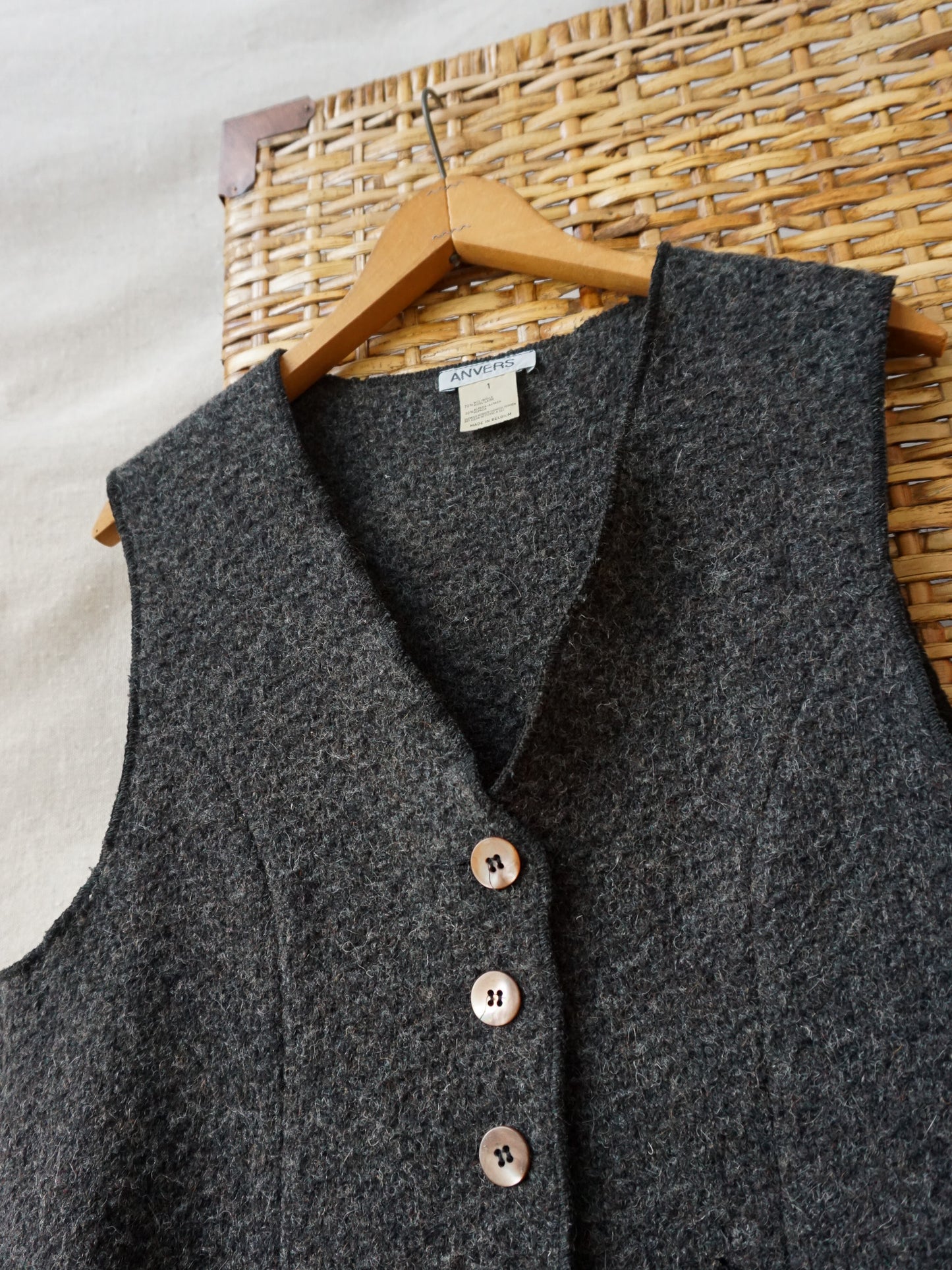 Anvers Wool Vest—[S/M]