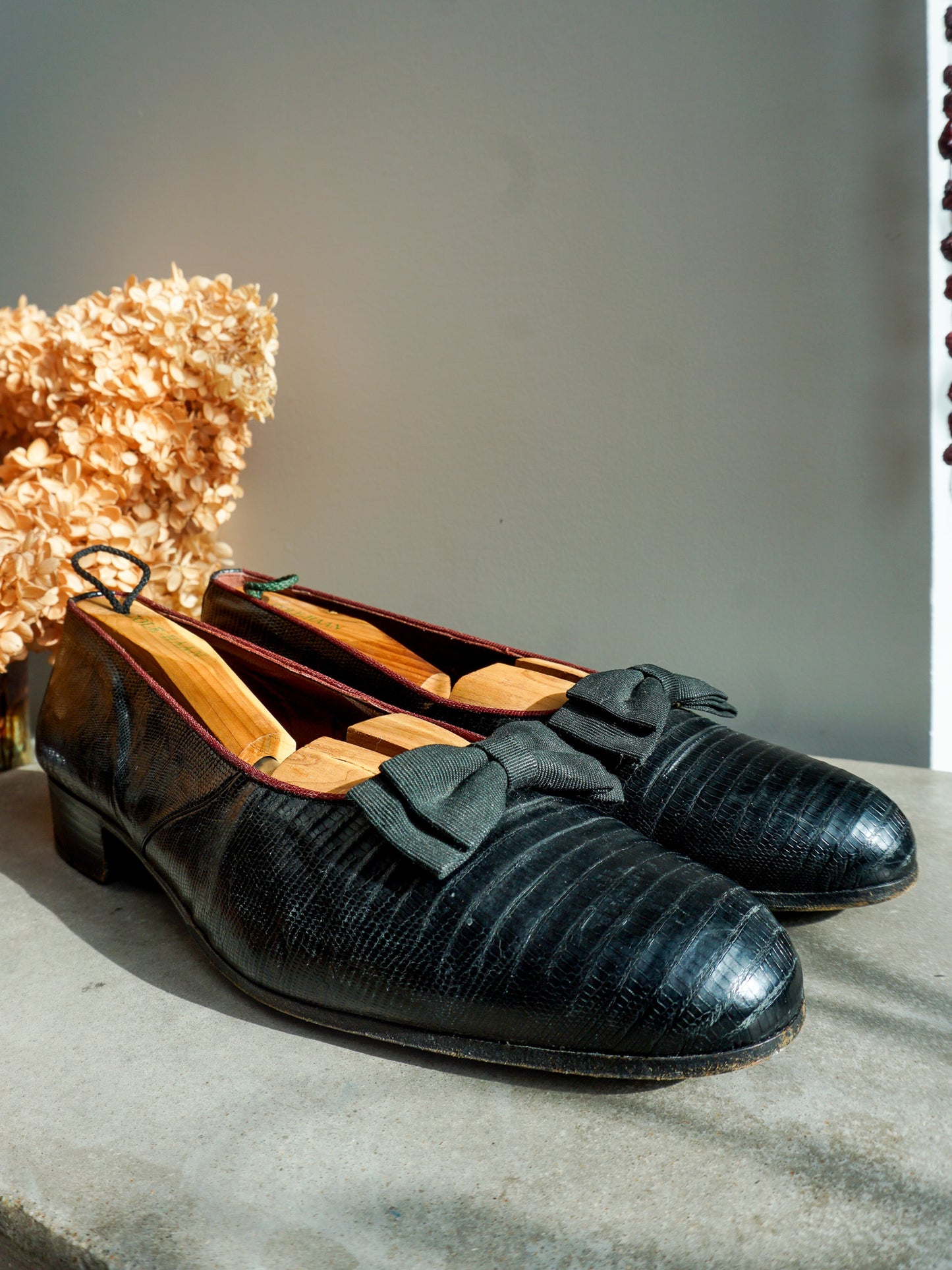 Vintage Cole Haan Lizard Opera Pumps—[11.5M]