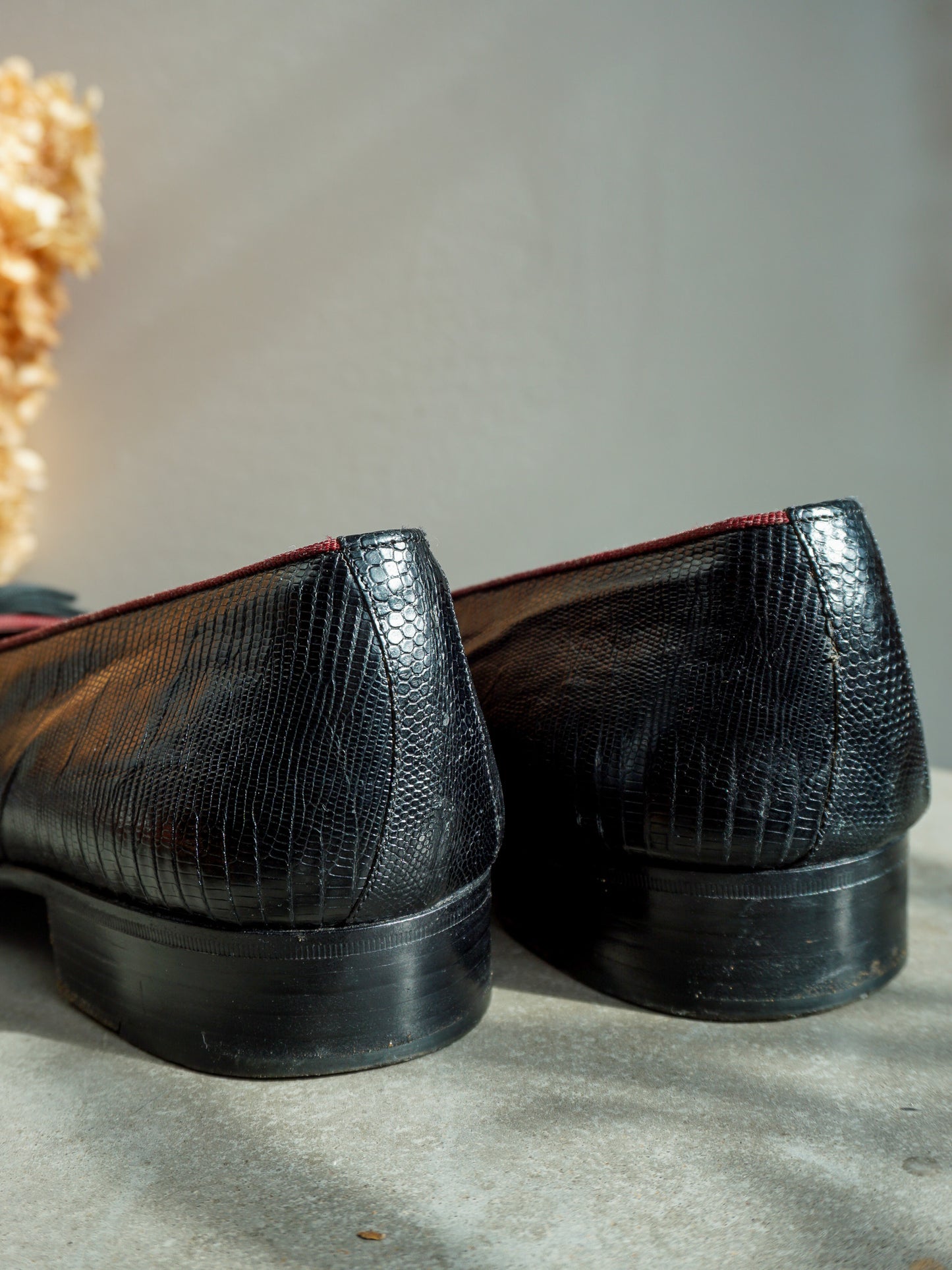 Vintage Cole Haan Lizard Opera Pumps—[11.5M]