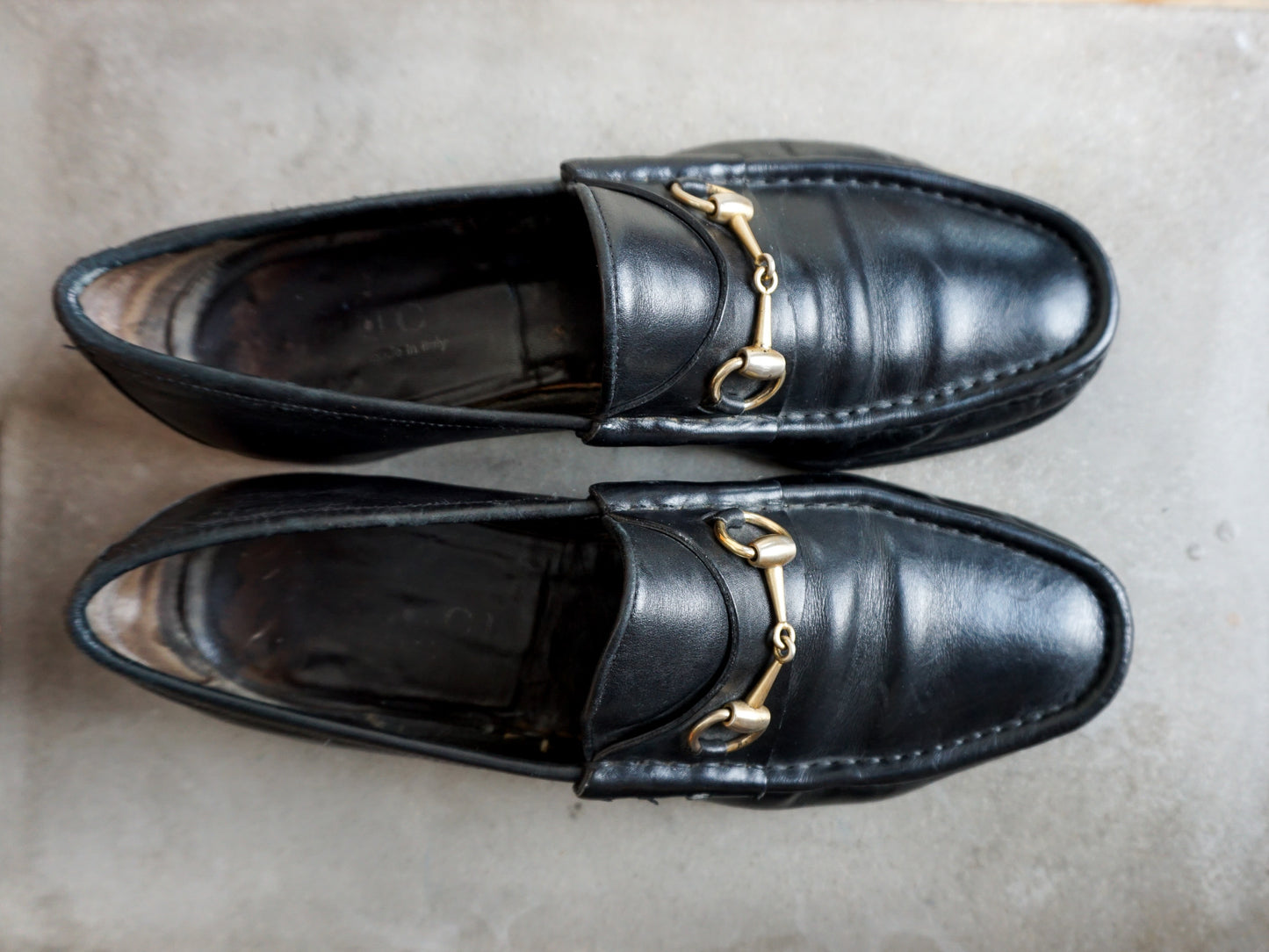 Gucci Horsebit Loafers—[12M]