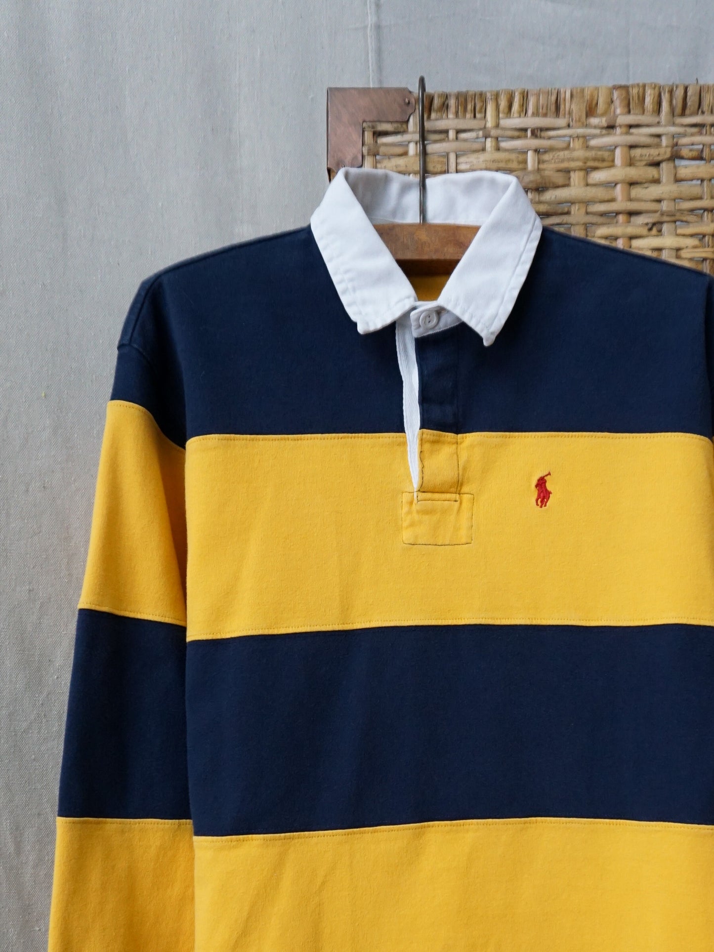 Polo Ralph Lauren Striped Rugby Shirt—[M]