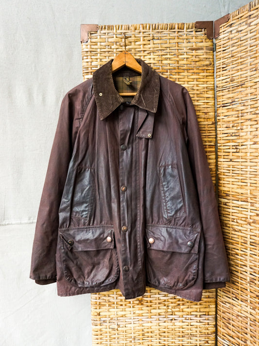 Barbour Bedale Waxed Jacket—[L]
