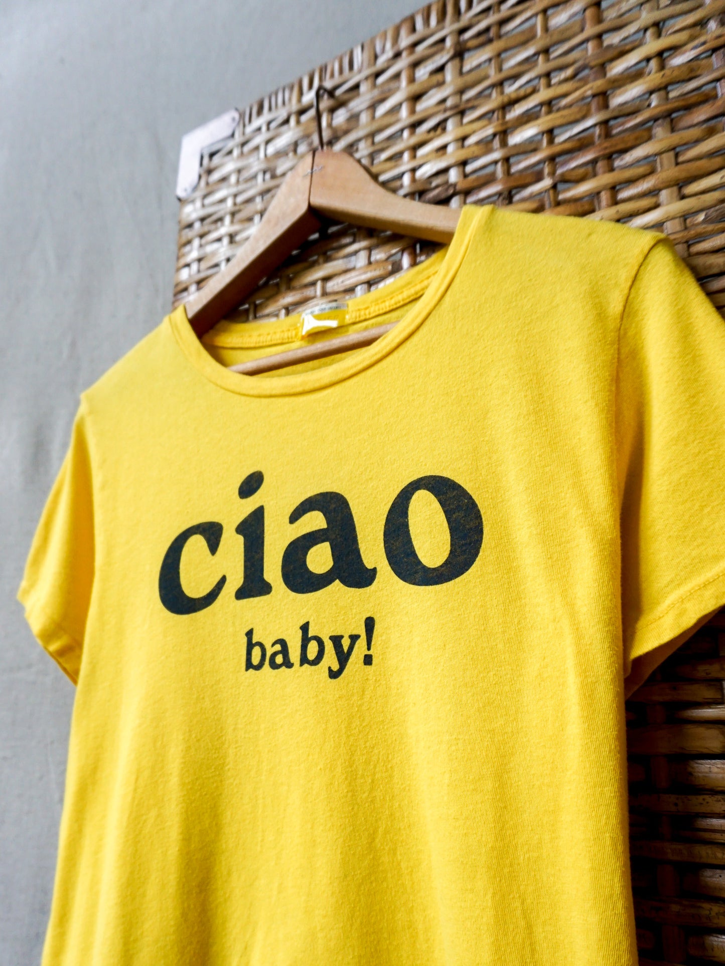 Mother Ciao Baby Tee—[XS]
