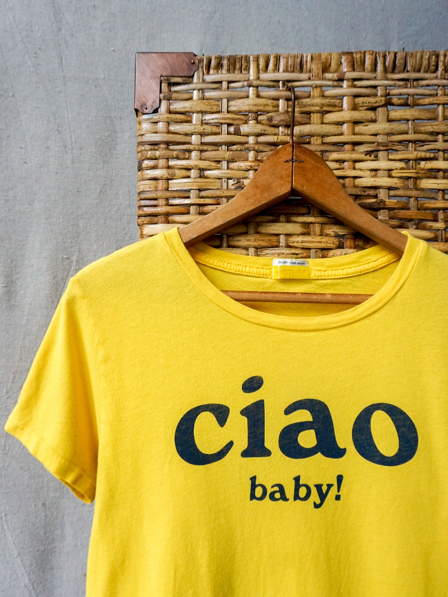 Mother Ciao Baby Tee—[XS]