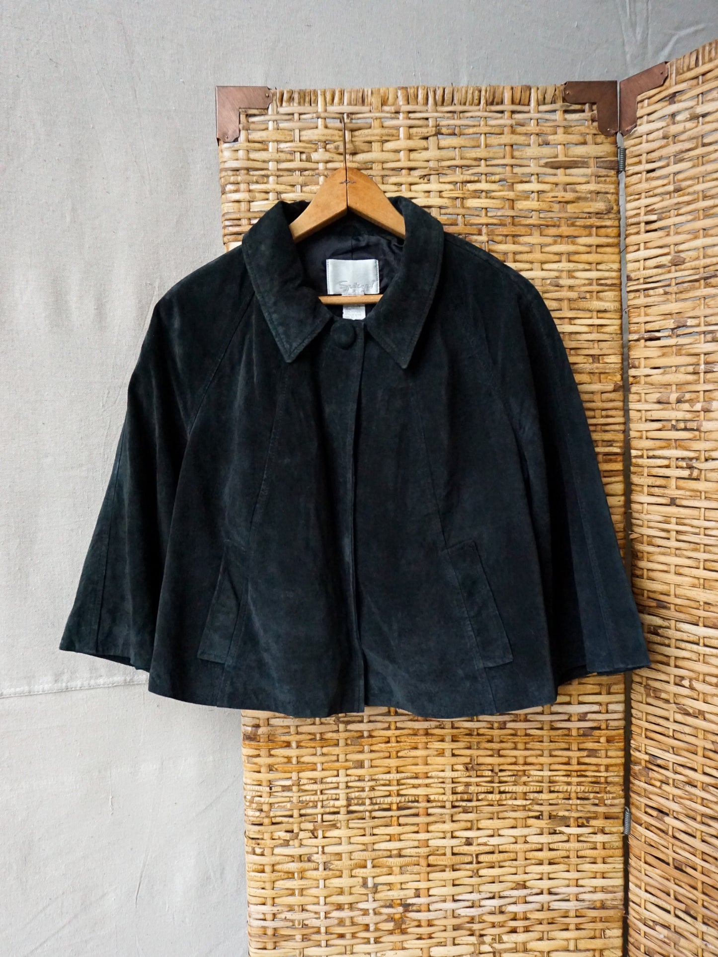 Spiegel Suede Raglan Jacket—[M/L]