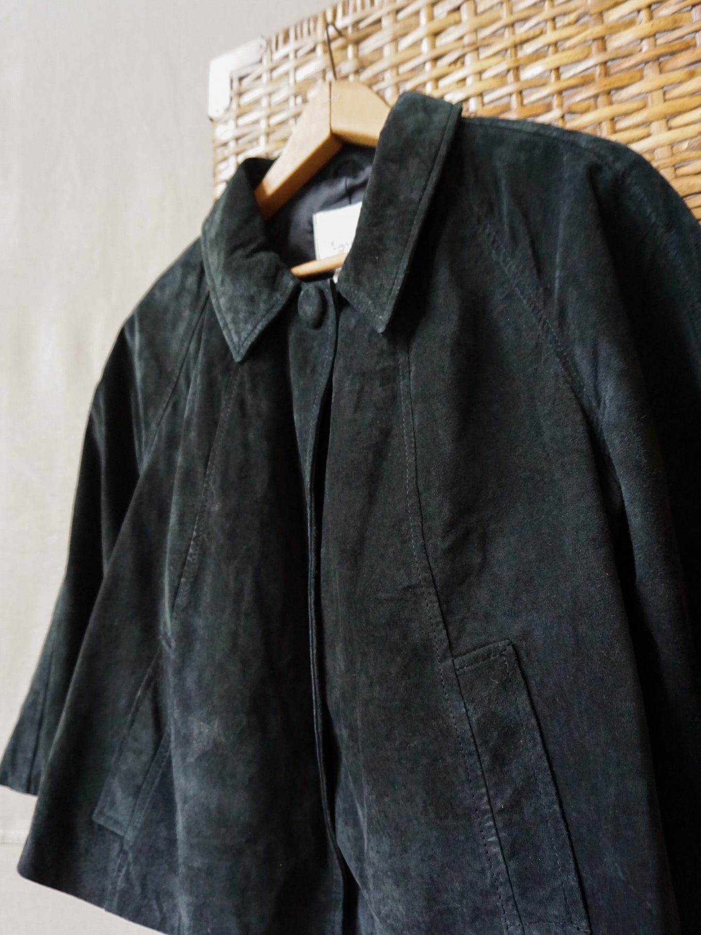 Spiegel Suede Raglan Jacket—[M/L]