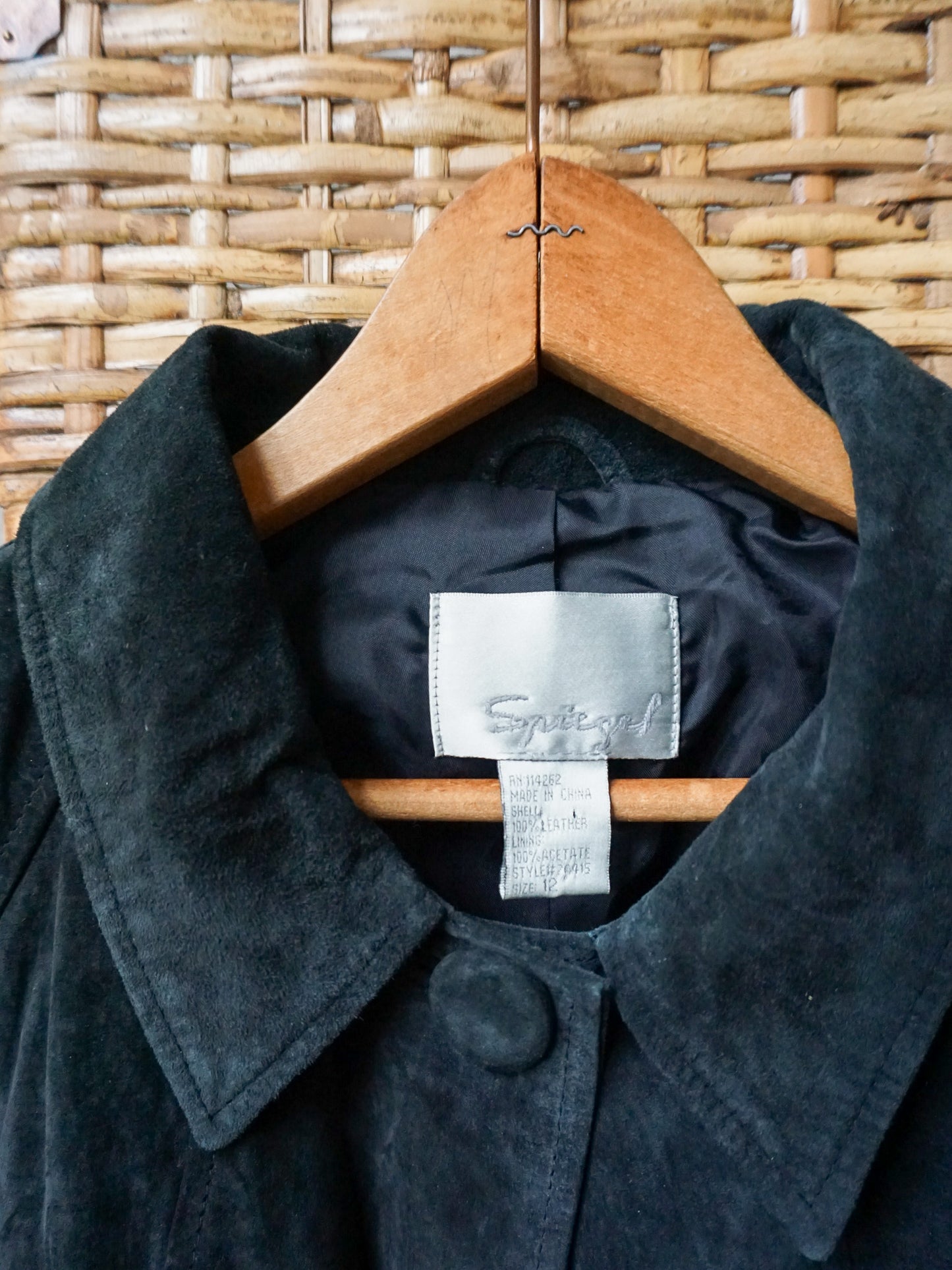 Spiegel Suede Raglan Jacket—[M/L]