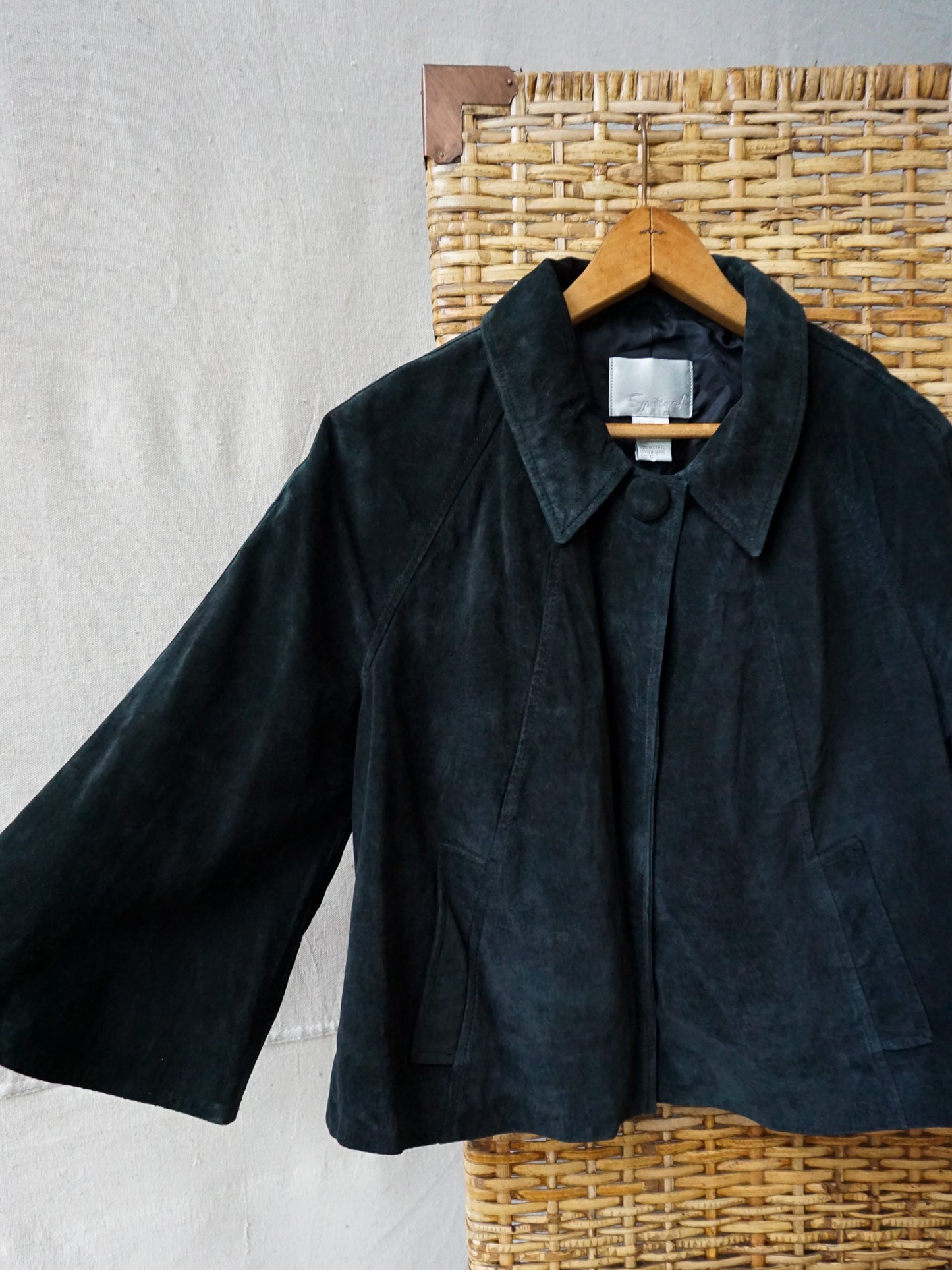 Spiegel Suede Raglan Jacket—[M/L]
