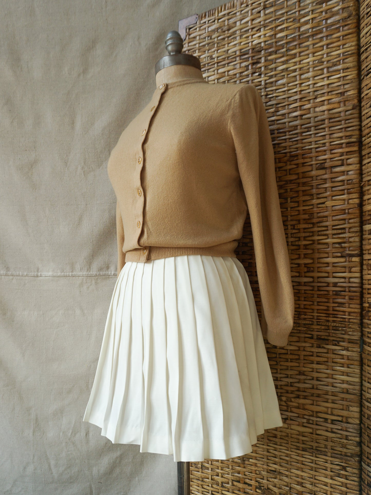1950s Dalton for Marshall Field & Co Cashmere Cardigan—[S/M]