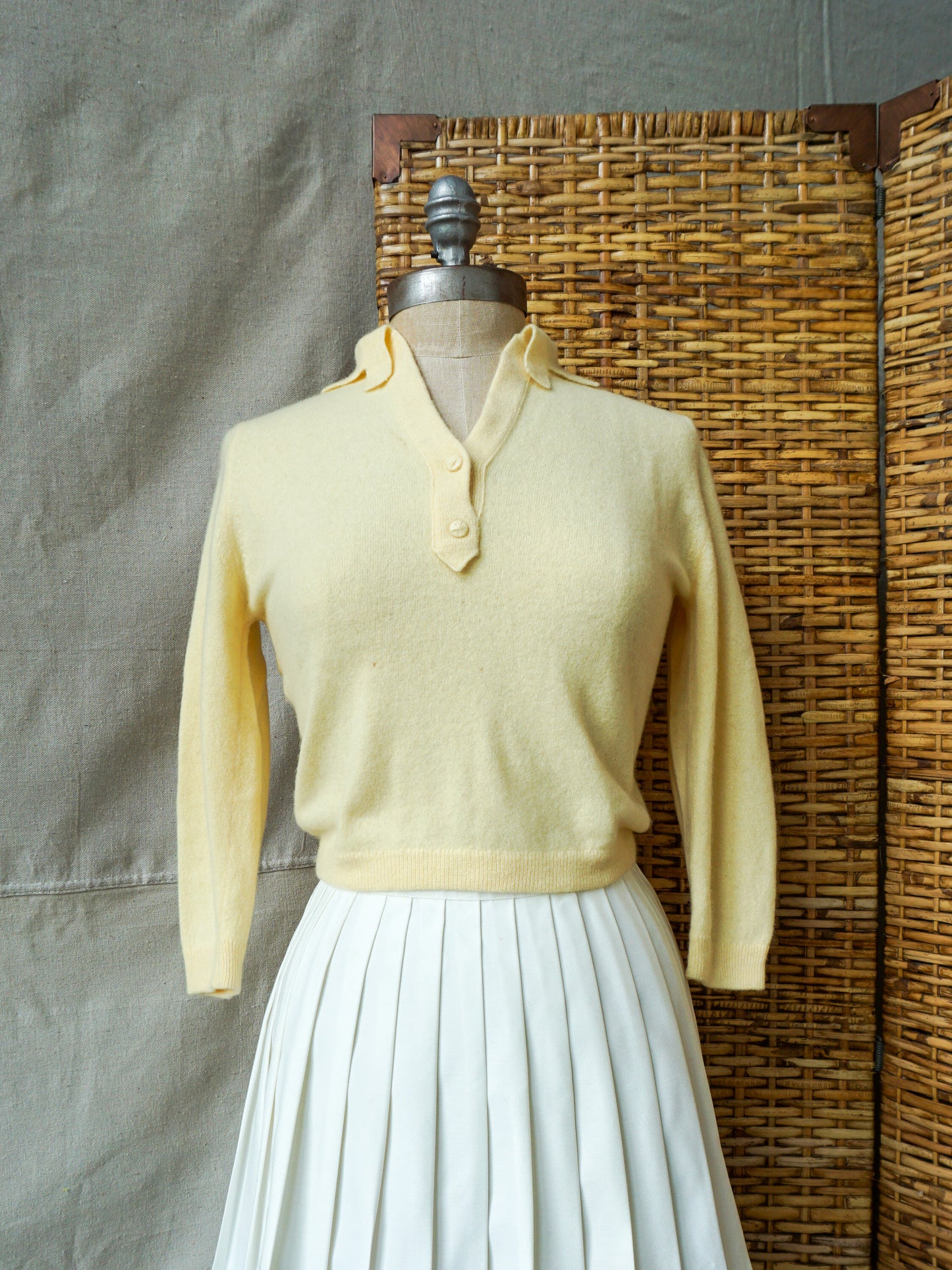 1950s Dalton for Bonwit Teller Cashmere Knit—[S]