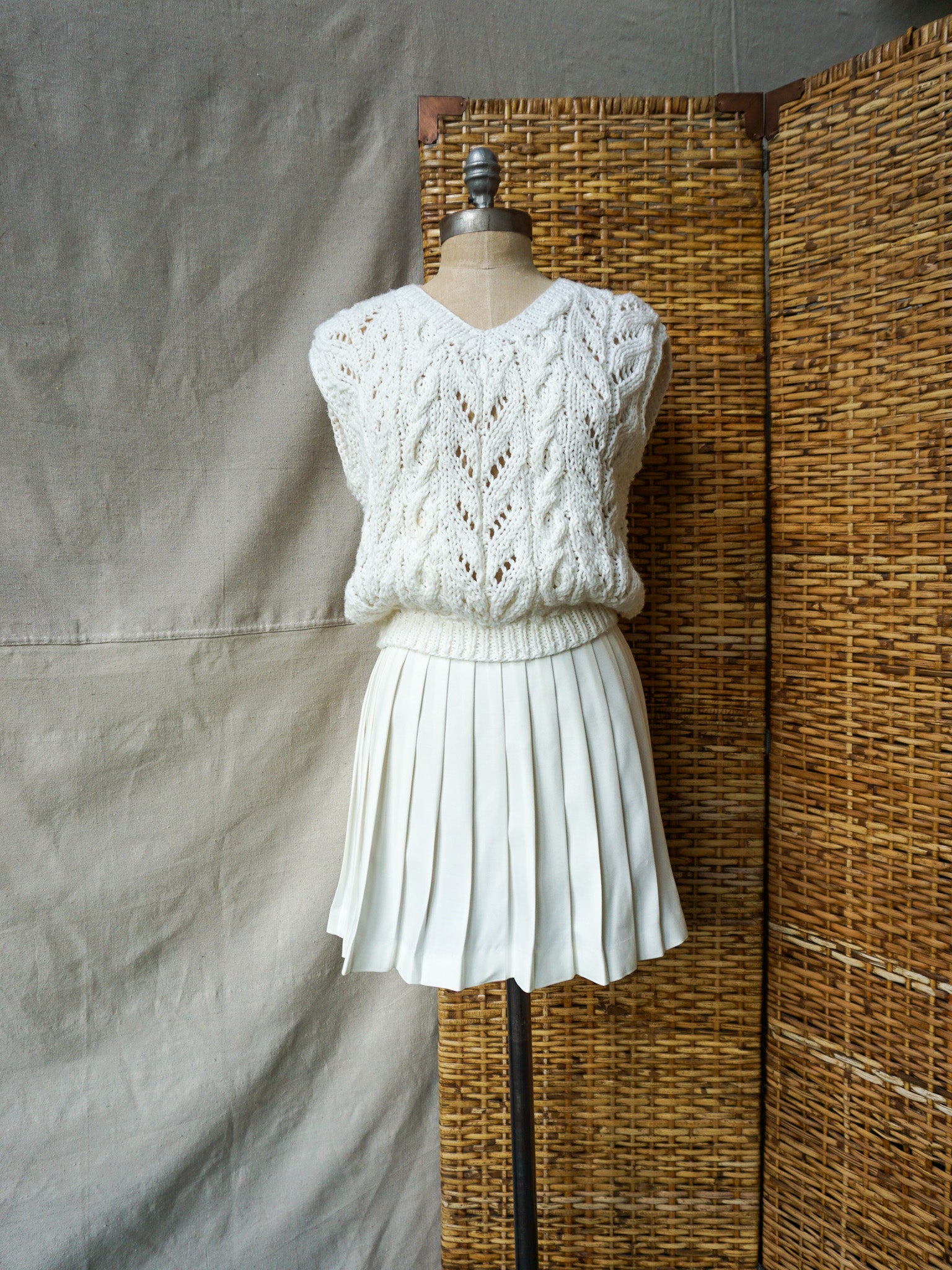 Hand Knit Vest—[M] – mahshu