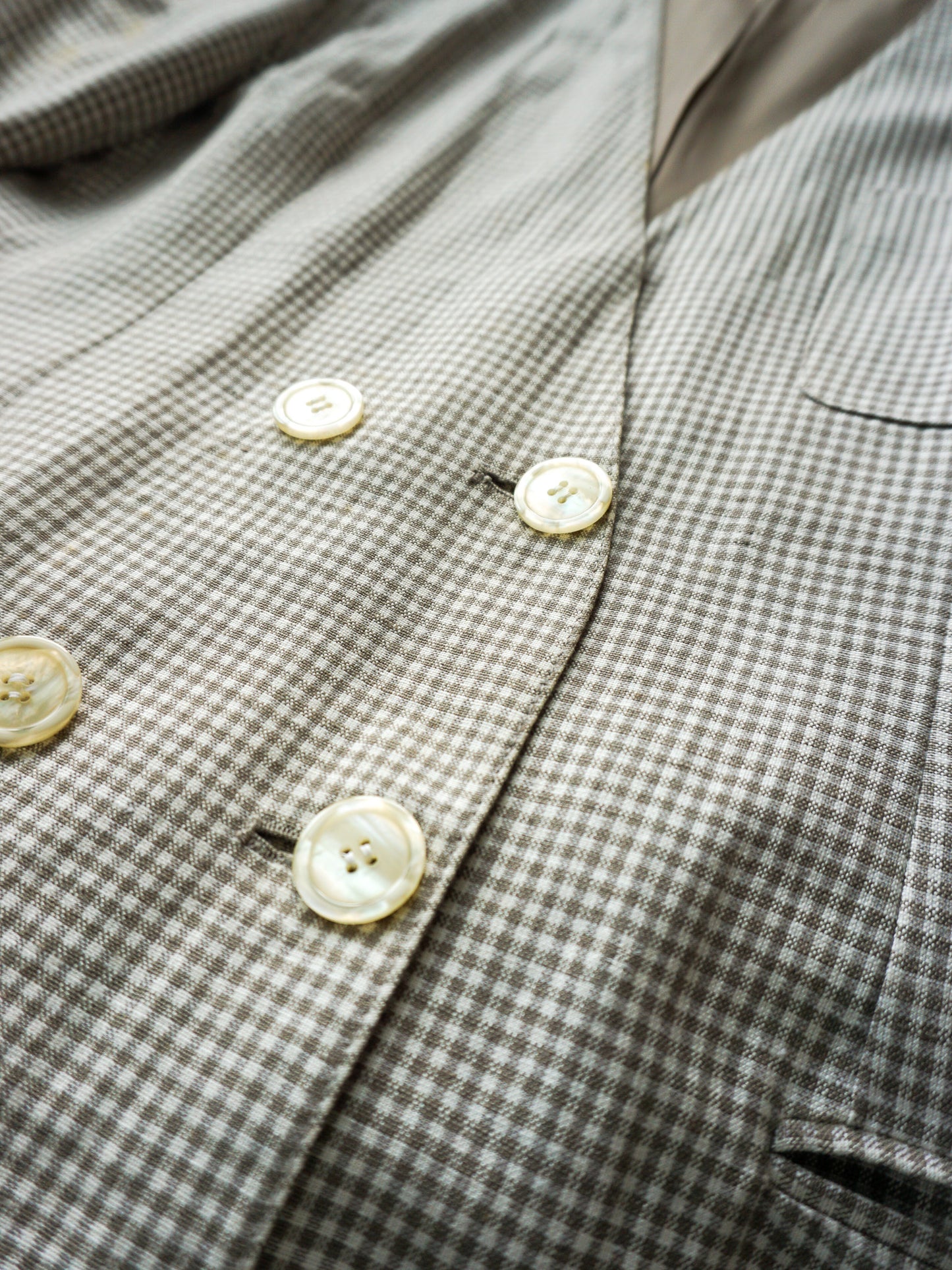 Dior Separates Micro Check Blazer—[M/L]