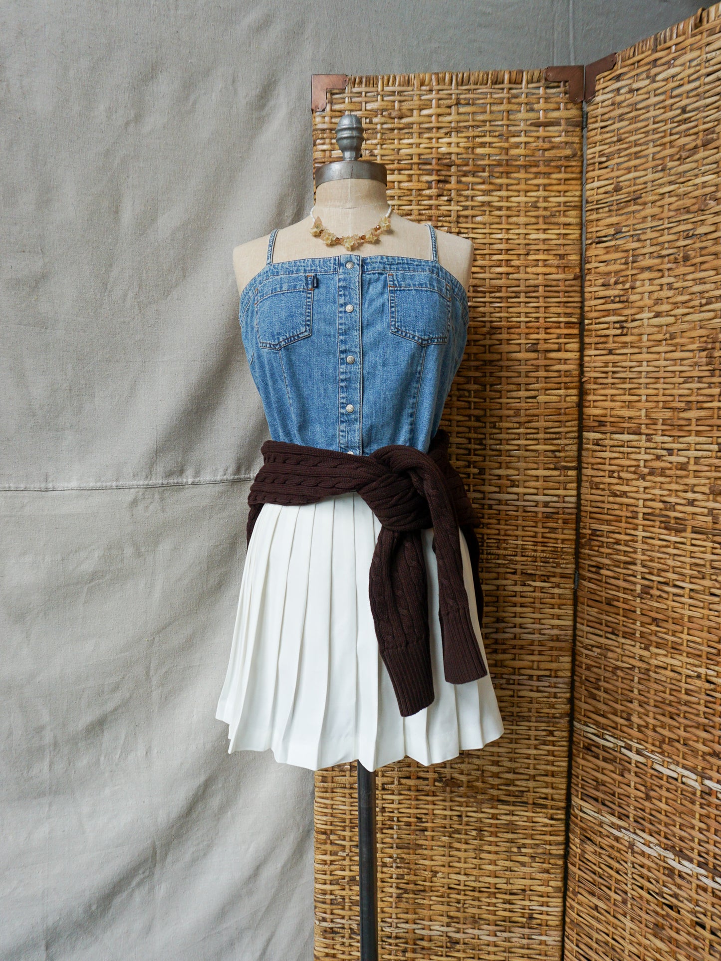 Lauren Jeans Co Denim Tank—[S/M]