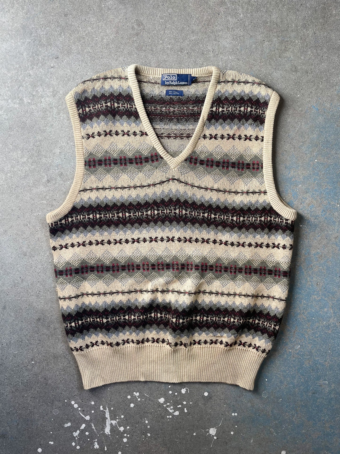 Polo Ralph Lauren Fair Isle Sweater Vest—[L]