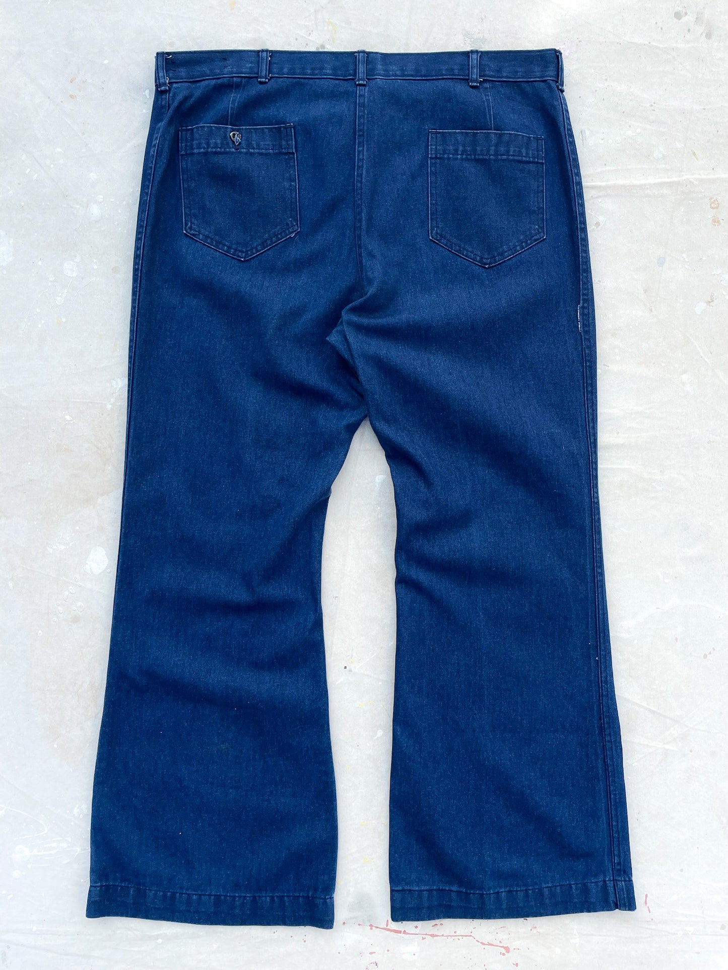 60's USN Denim Utility Trousers—[40x30]