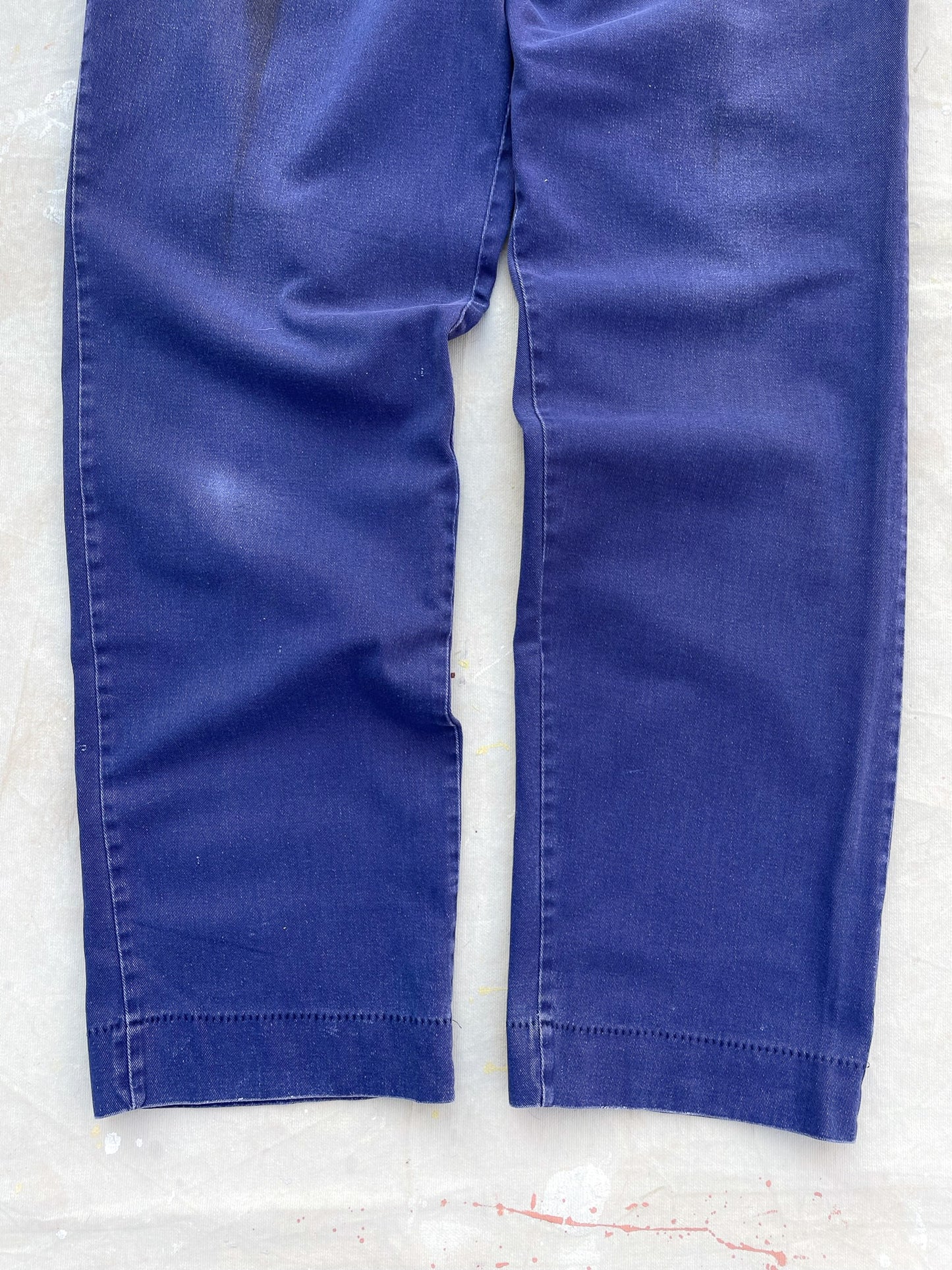 Purple Indigo French Work Pants—[34x31]