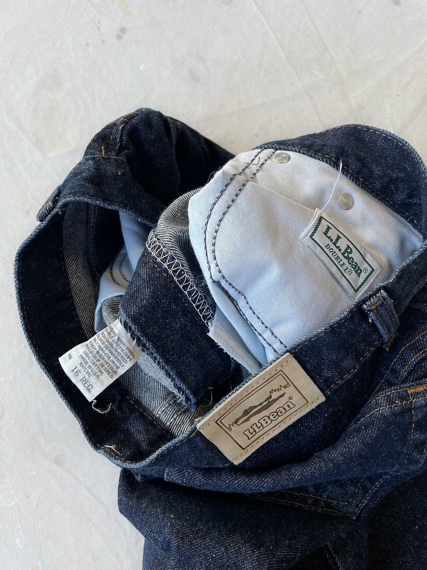 90's L.L.Bean Double L Mom Jeans—[32x29]